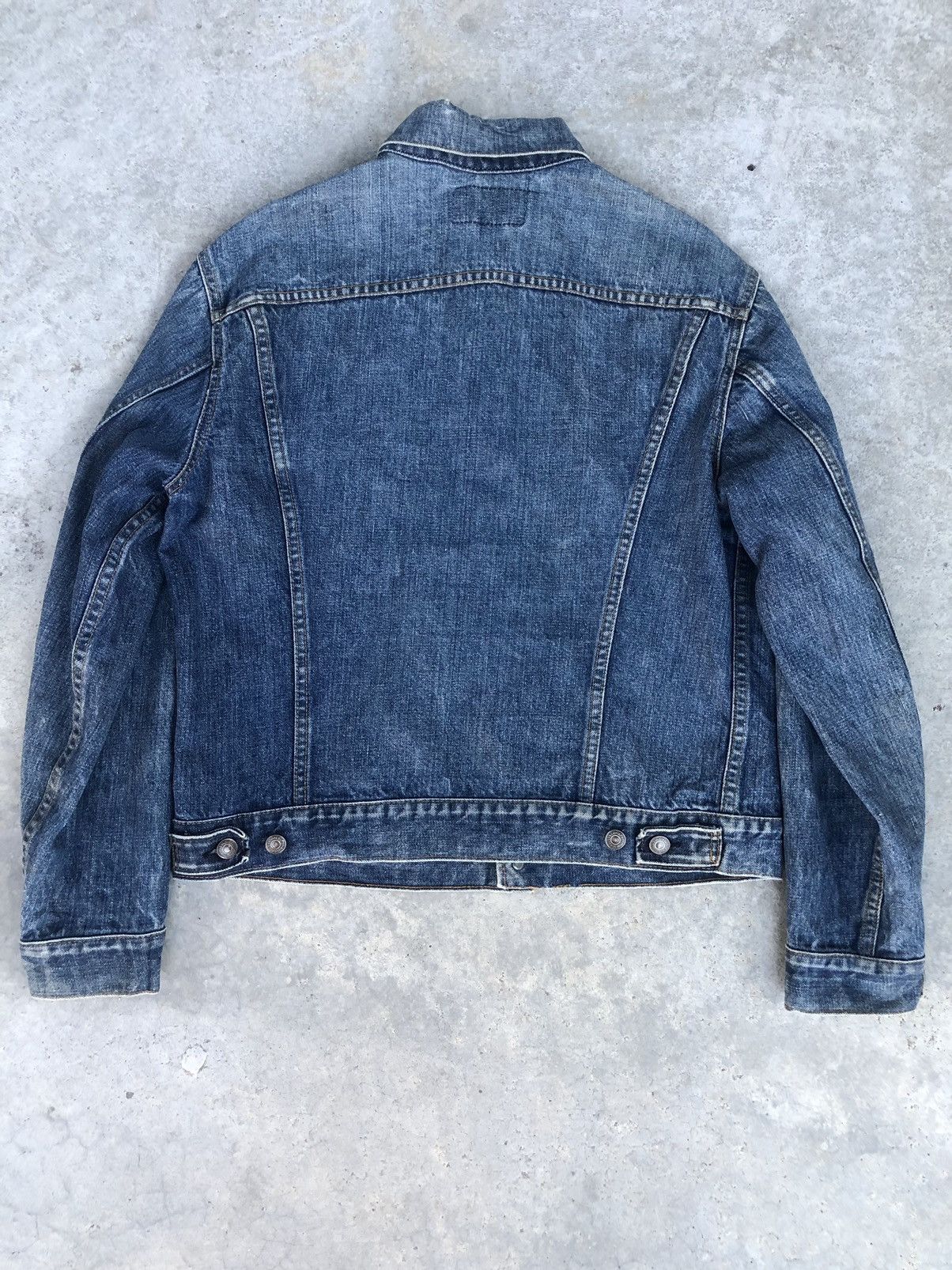 Levi's Denim Jacket 80’s Levi’s Distressed Size US L / EU 52-54 / 3 - 2 Thumbnail
