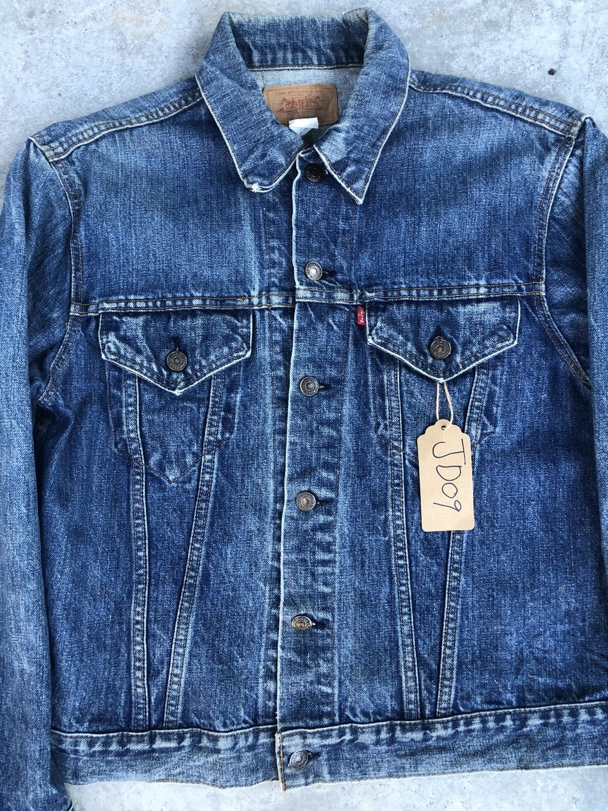 Levi's Denim Jacket 80’s Levi’s Distressed Size US L / EU 52-54 / 3 - 3 Thumbnail