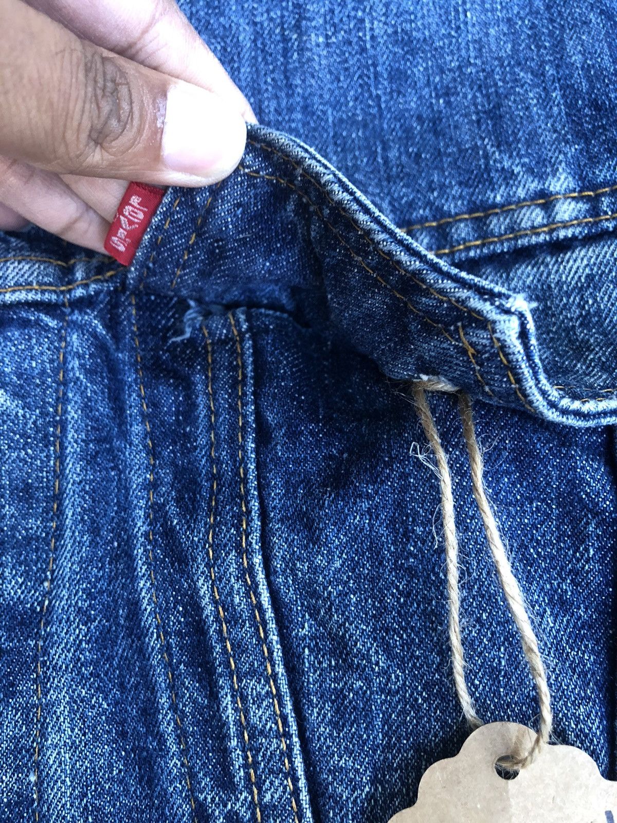 Levi's Denim Jacket 80’s Levi’s Distressed Size US L / EU 52-54 / 3 - 16 Thumbnail