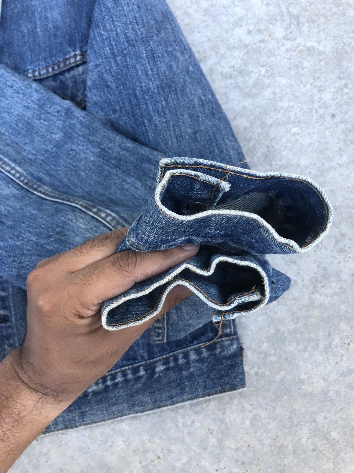Levi's Denim Jacket 80’s Levi’s Distressed Size US L / EU 52-54 / 3 - 20 Thumbnail