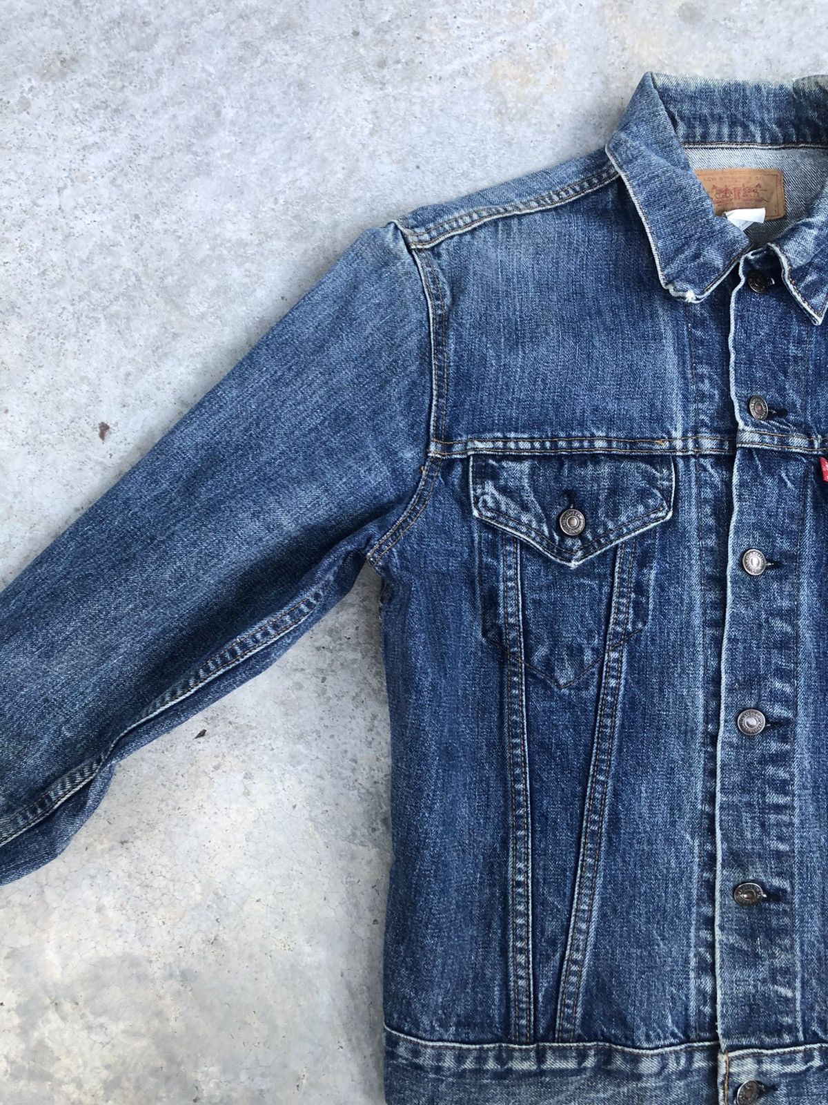 Levi's Denim Jacket 80’s Levi’s Distressed Size US L / EU 52-54 / 3 - 5 Thumbnail