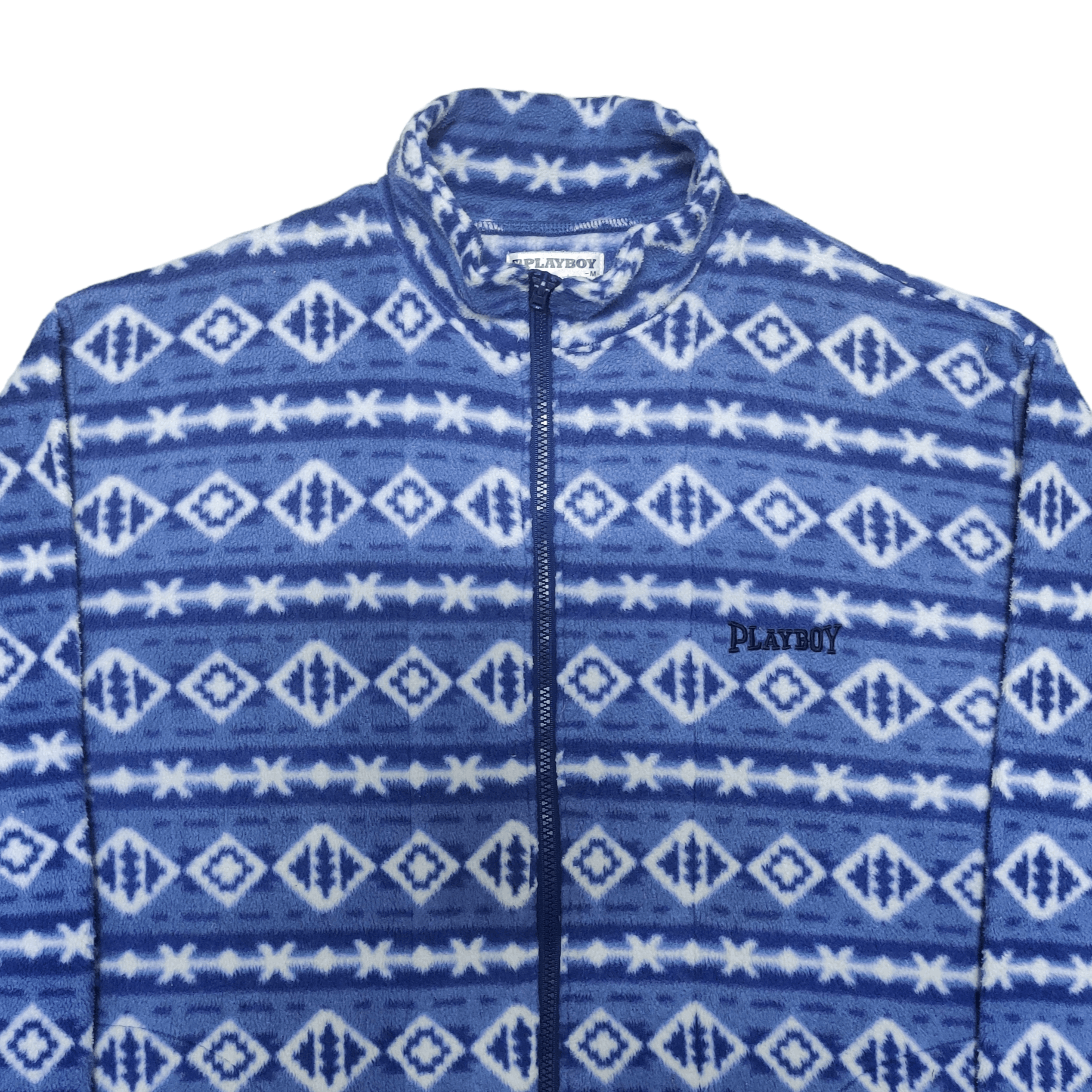 Playboy Vintage Playboy Navajo Native Fleece Jacket Size US M / EU 48-50 / 2 - 2 Thumbnail