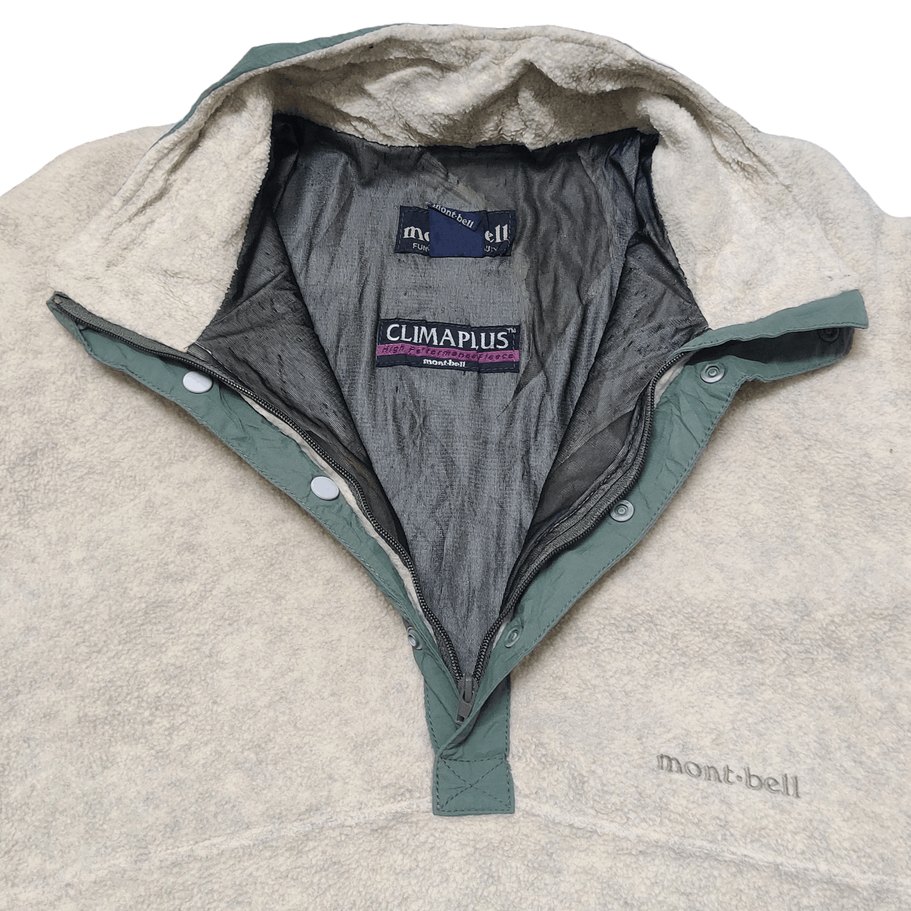 Montbell Vintage Montbell Fleece Gore Wind Stopper Size US XL / EU 56 / 4 - 5 Thumbnail