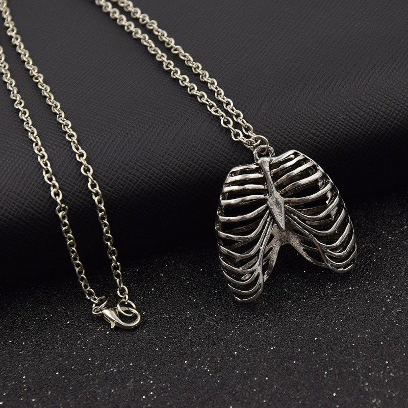 Jewelry Ribcage Chain Necklace Size ONE SIZE - 1 Thumbnail