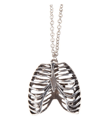 Jewelry Ribcage Chain Necklace Size ONE SIZE - 2 Thumbnail