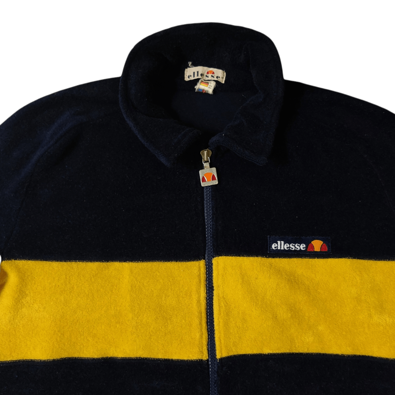 Ellesse Vintage Ellesse Fleece Zipper Jakcet Size US M / EU 48-50 / 2 - 2 Thumbnail