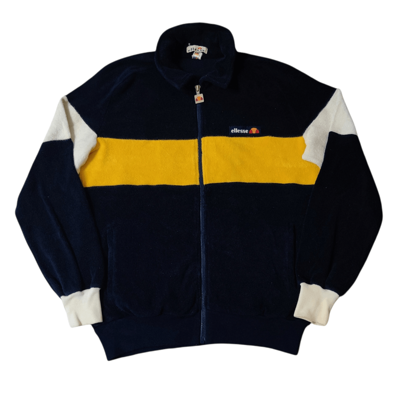 Ellesse Vintage Ellesse Fleece Zipper Jakcet Size US M / EU 48-50 / 2 - 1 Thumbnail