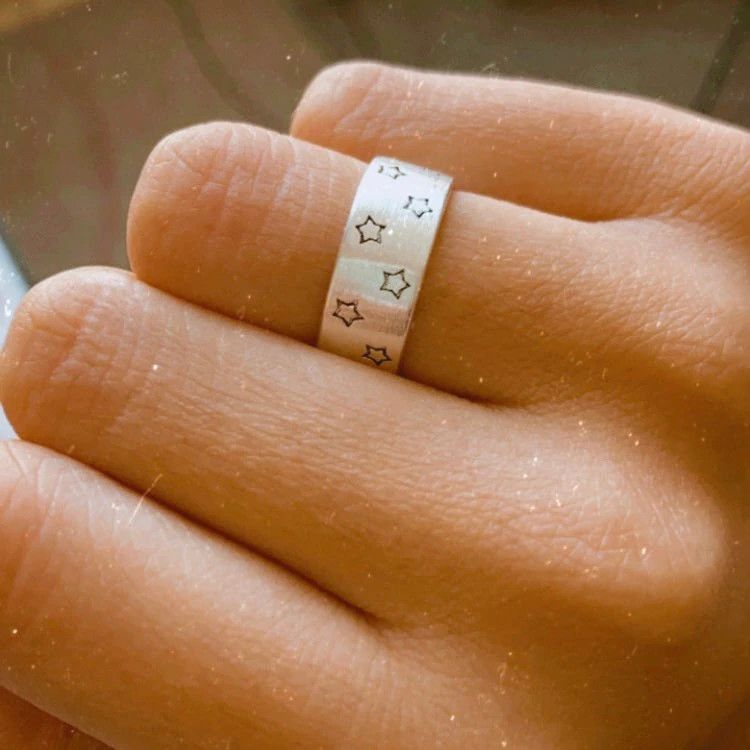 Jewelry Personality Star Ring Size ONE SIZE - 3 Thumbnail