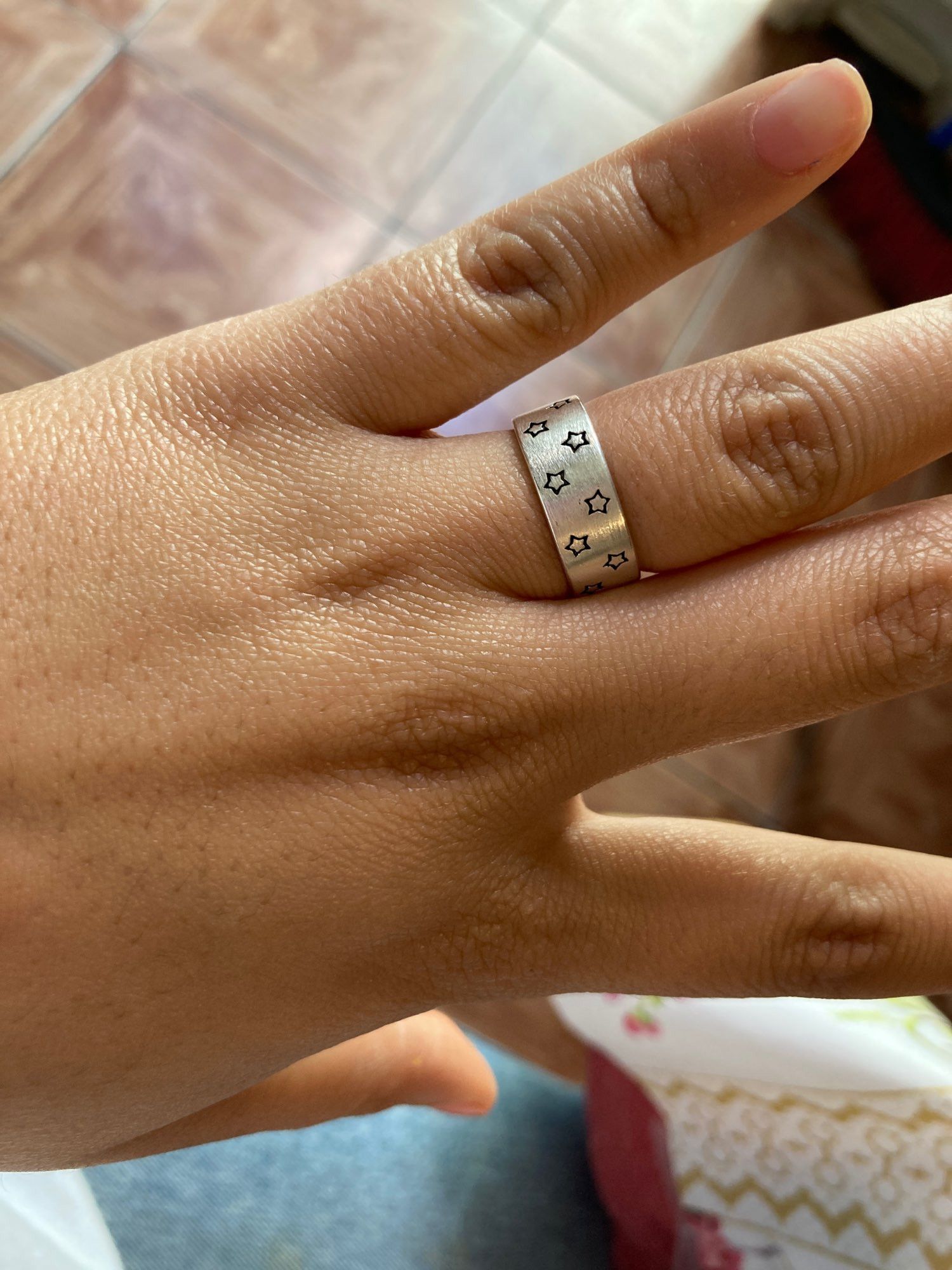 Jewelry Personality Star Ring Size ONE SIZE - 2 Thumbnail