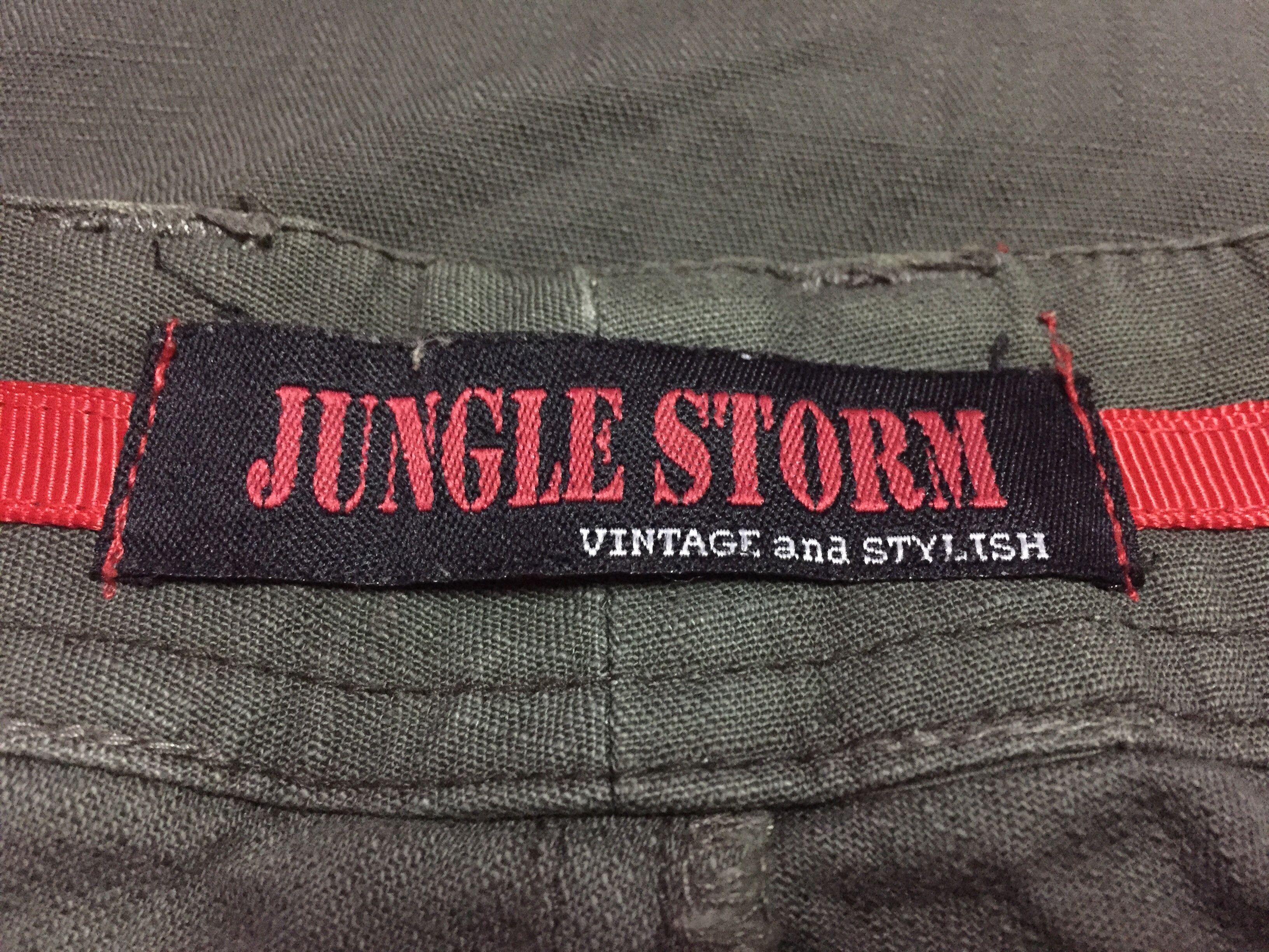 Japanese Brand Jungle Storm Multipockets Cargo Pants Size US 32 / EU 48 - 3 Thumbnail
