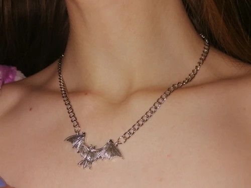 Jewelry Bat Chain Necklace Size ONE SIZE - 6 Thumbnail