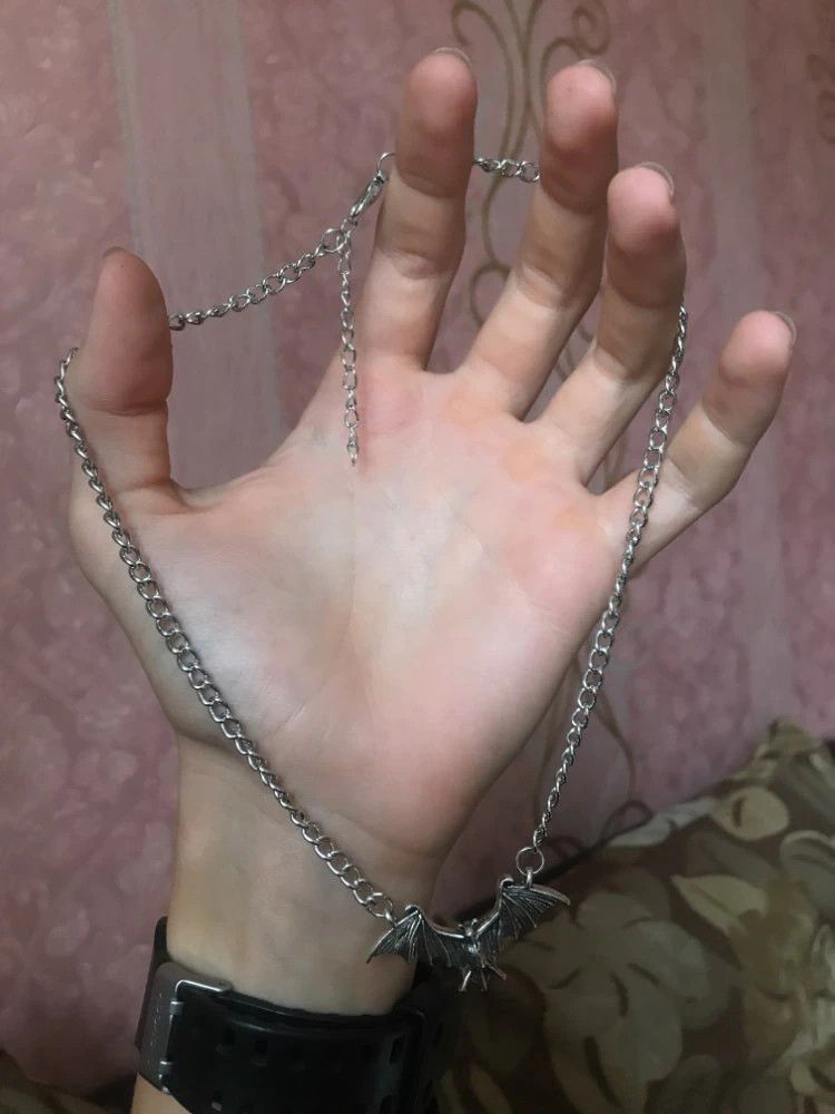 Jewelry Bat Chain Necklace Size ONE SIZE - 3 Thumbnail