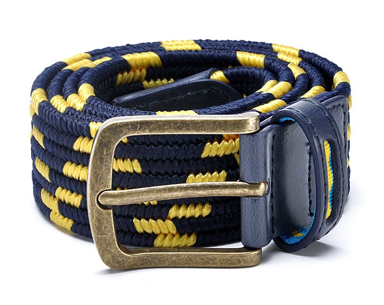 Other Braided Elasticity Woven Leather Belt Size ONE SIZE - 2 Thumbnail