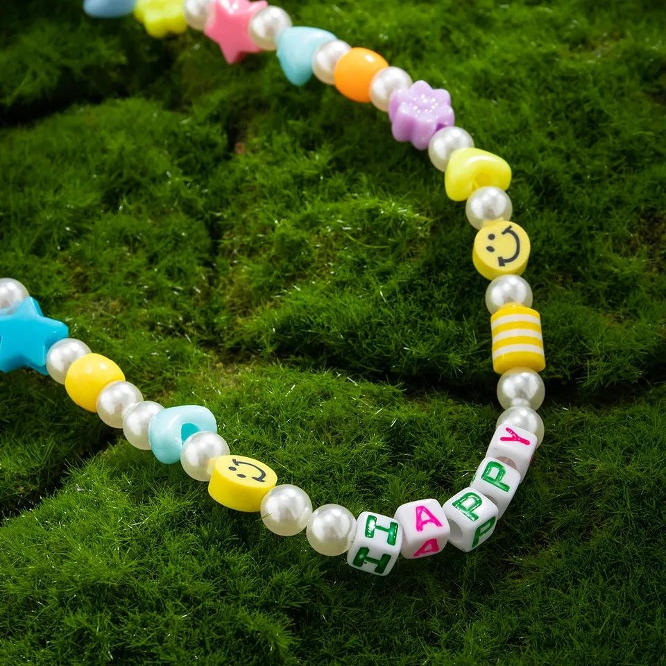 Jewelry Smiley Colourful Necklace Size ONE SIZE - 2 Thumbnail