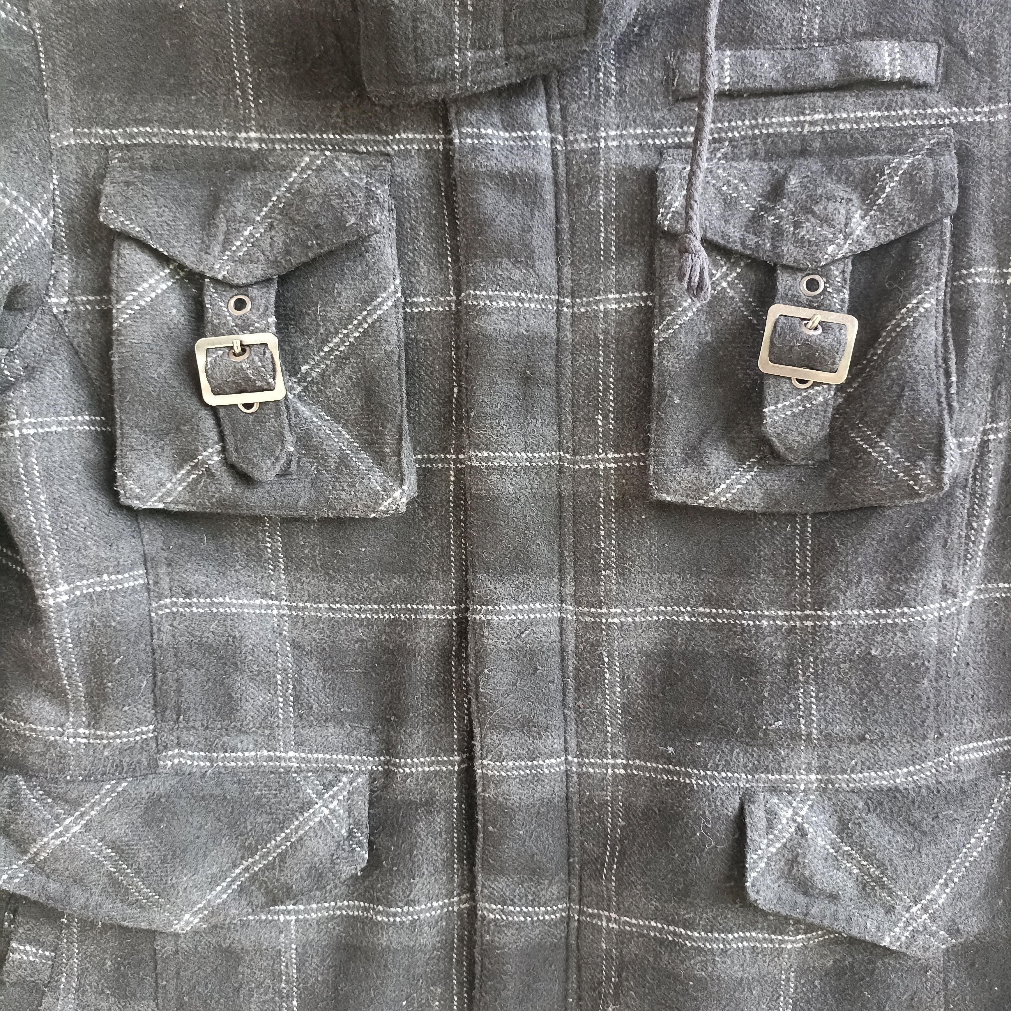 In The Attic In The Attic Rockers Garment Checked Jacket Size US M / EU 48-50 / 2 - 8 Thumbnail