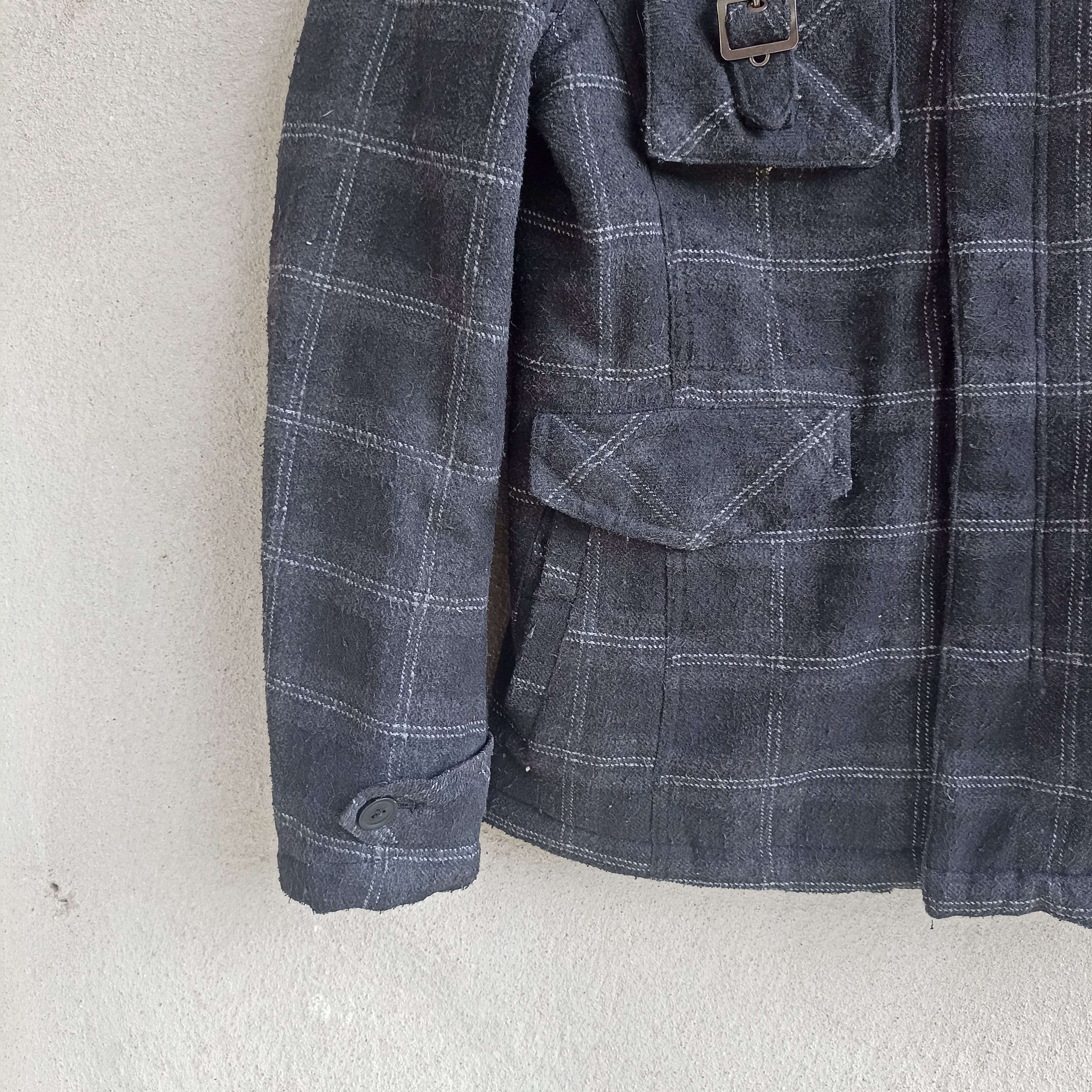 In The Attic In The Attic Rockers Garment Checked Jacket Size US M / EU 48-50 / 2 - 6 Thumbnail