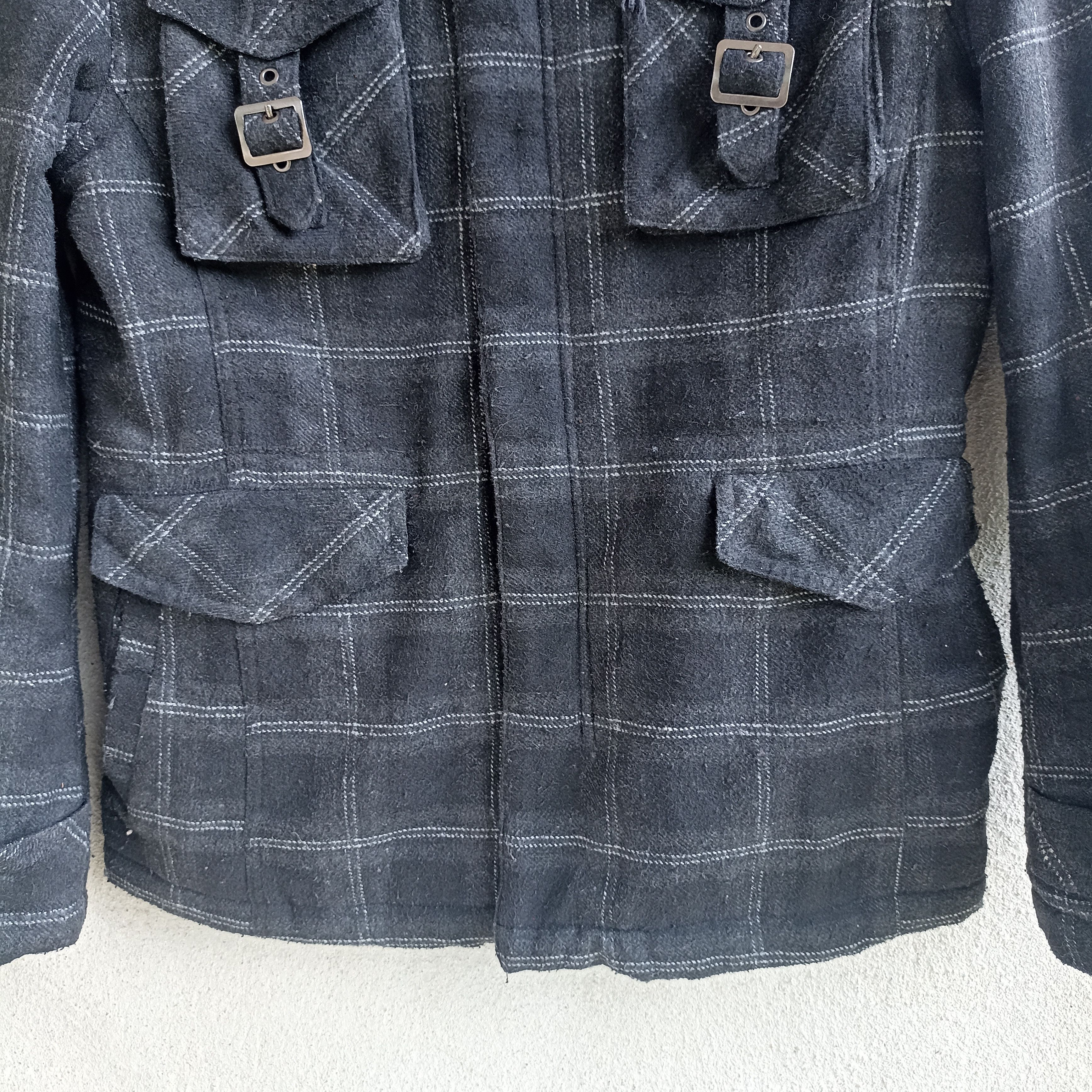 In The Attic In The Attic Rockers Garment Checked Jacket Size US M / EU 48-50 / 2 - 3 Thumbnail
