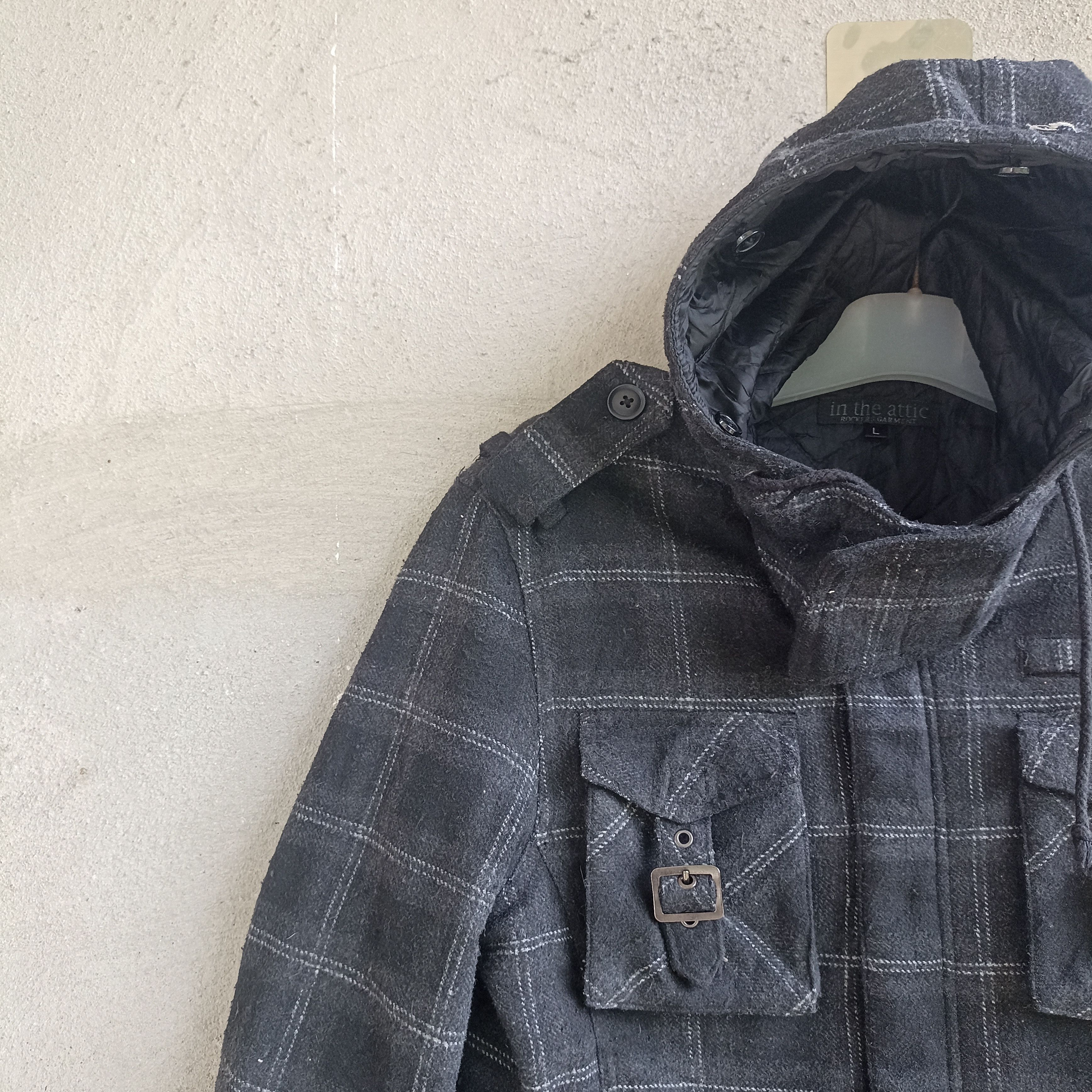 In The Attic In The Attic Rockers Garment Checked Jacket Size US M / EU 48-50 / 2 - 4 Thumbnail
