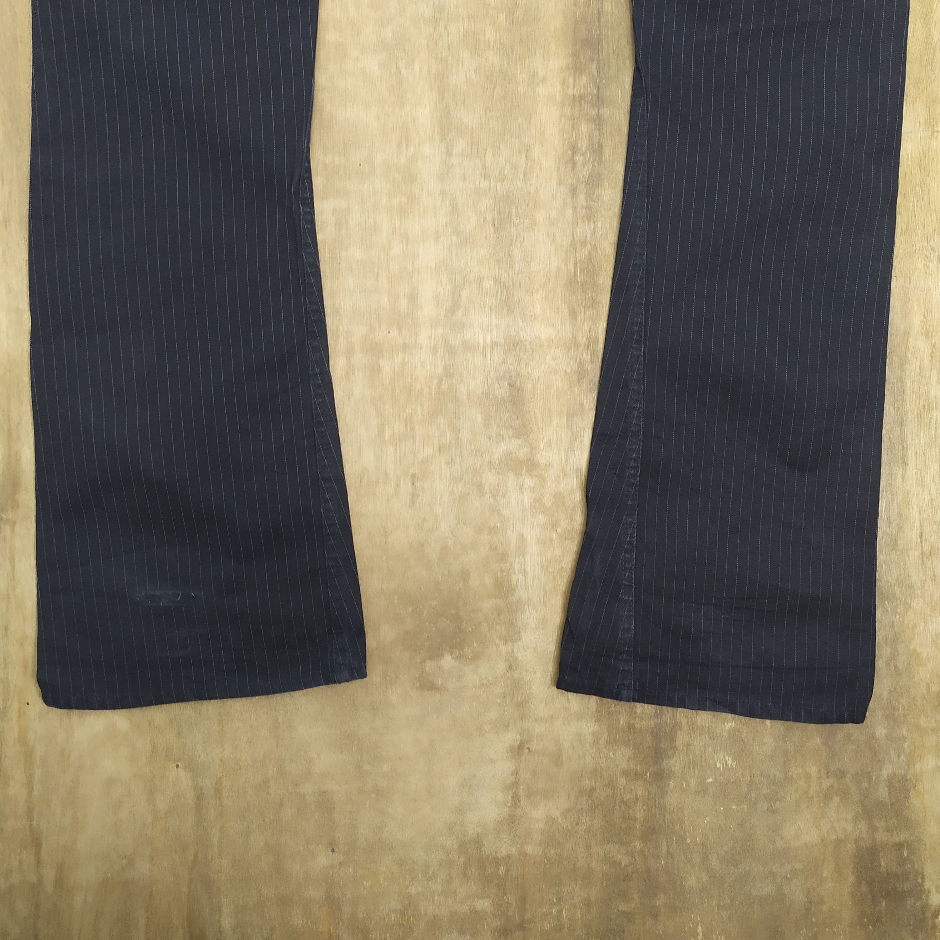 Attachment VINTAGE ATTACHMENT HICKORY STRIPE FLARE CARGO PANTS Size US 33 - 9 Thumbnail