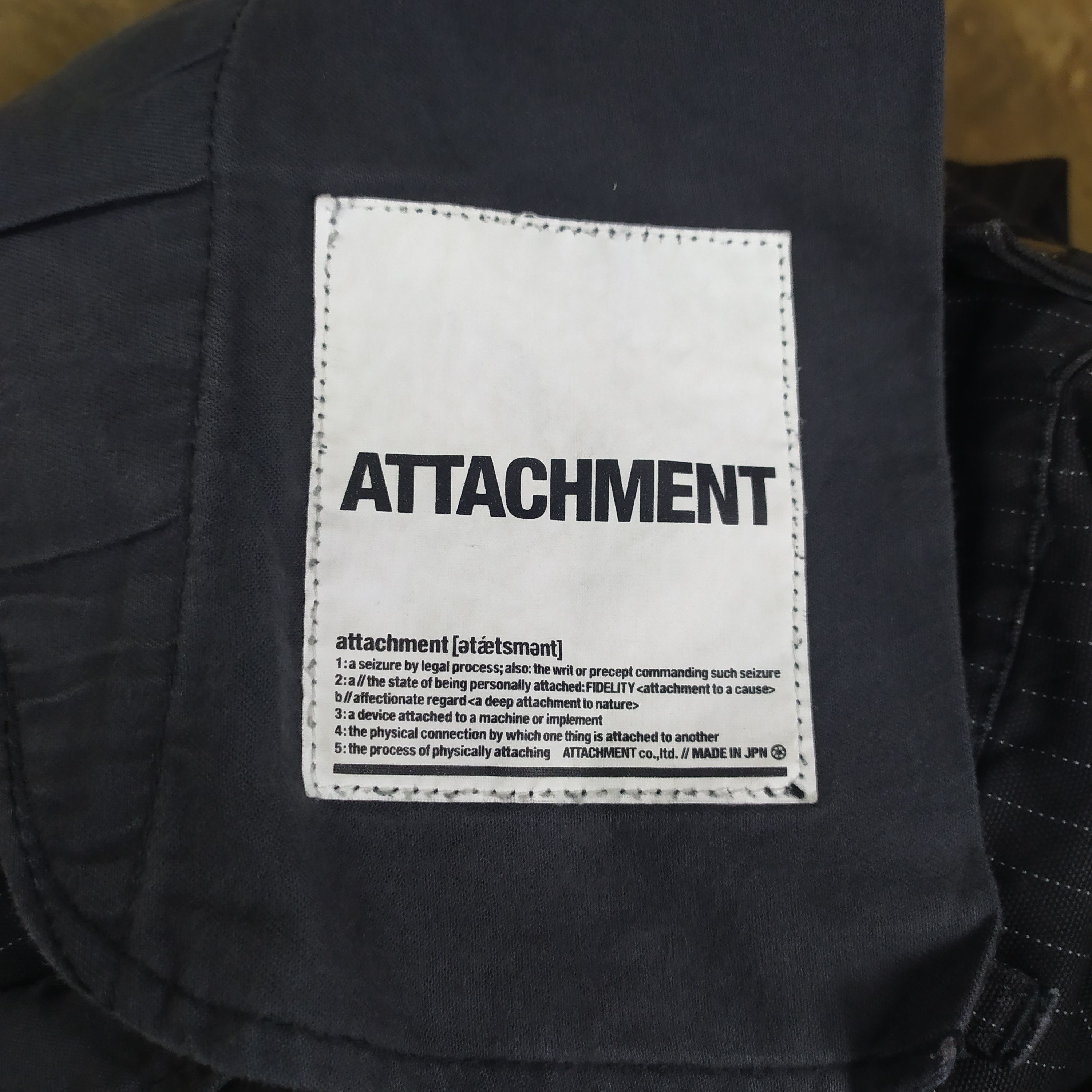 Attachment VINTAGE ATTACHMENT HICKORY STRIPE FLARE CARGO PANTS Size US 33 - 12 Thumbnail