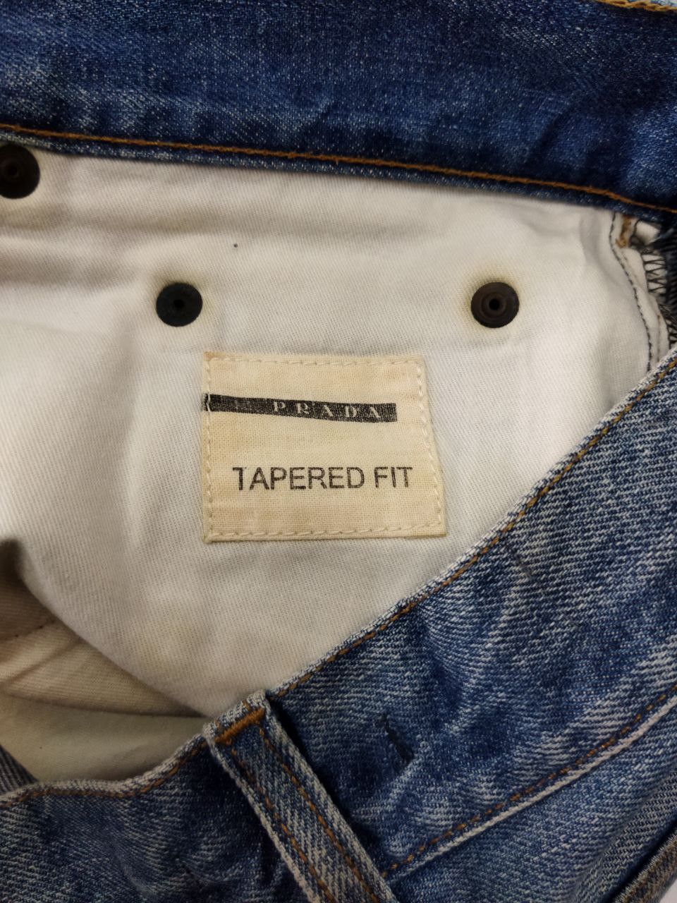 Prada Prada Tapered Fit Distressed Jeans Size US 30 / EU 46 - 8 Thumbnail