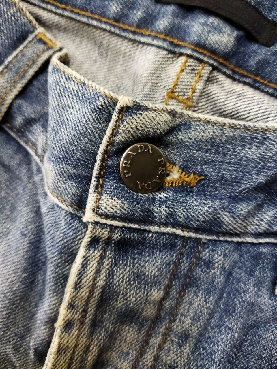Prada Prada Tapered Fit Distressed Jeans Size US 30 / EU 46 - 12 Thumbnail