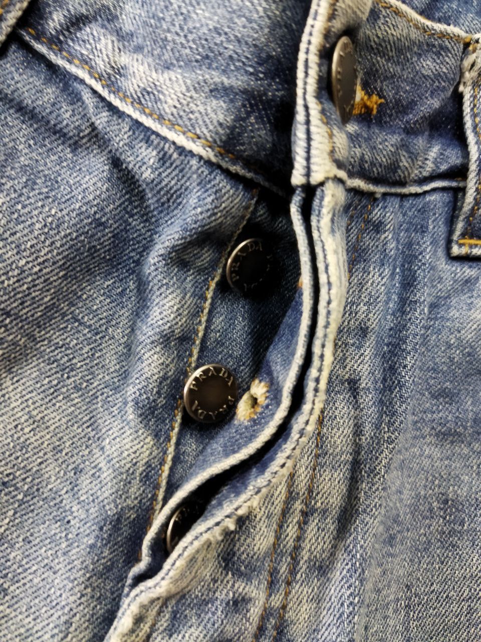 Prada Prada Tapered Fit Distressed Jeans Size US 30 / EU 46 - 11 Thumbnail