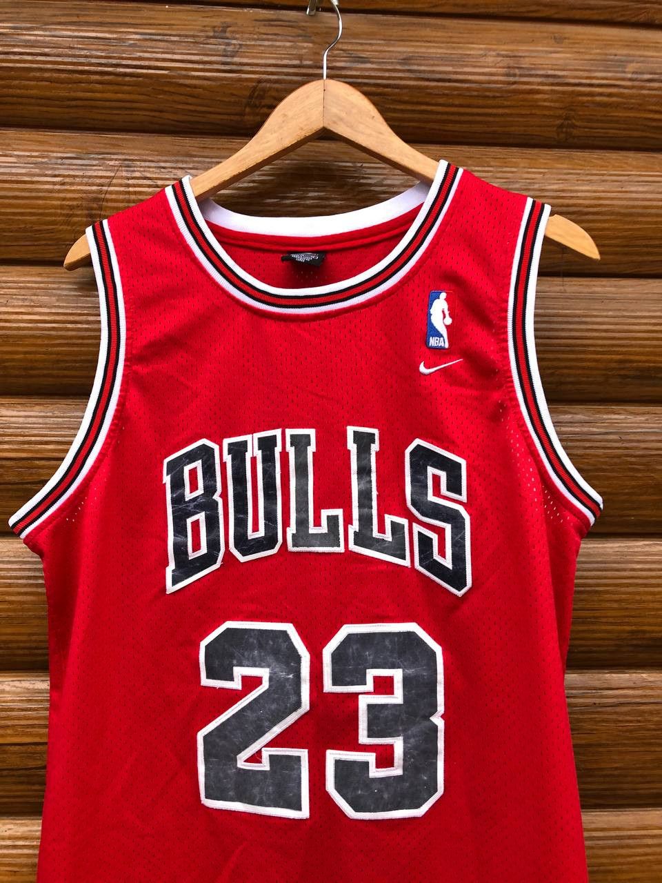NBA × Nike × Vintage Chicago Bulls Nike Vintage NBA 90s #23 Jordan Jersey Size US M / EU 48-50 / 2 - 2 Thumbnail