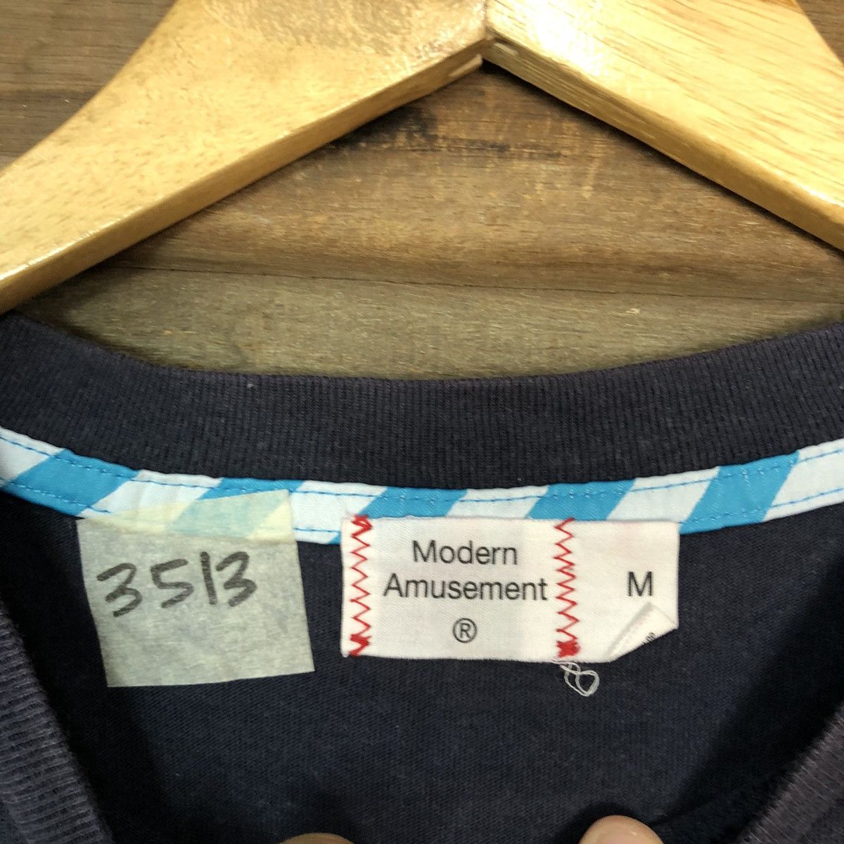 Japanese Brand × Modern Amusement Modern Amusement Black Short Sleeve Tshirt #3513 Size US M / EU 48-50 / 2 - 9 Thumbnail