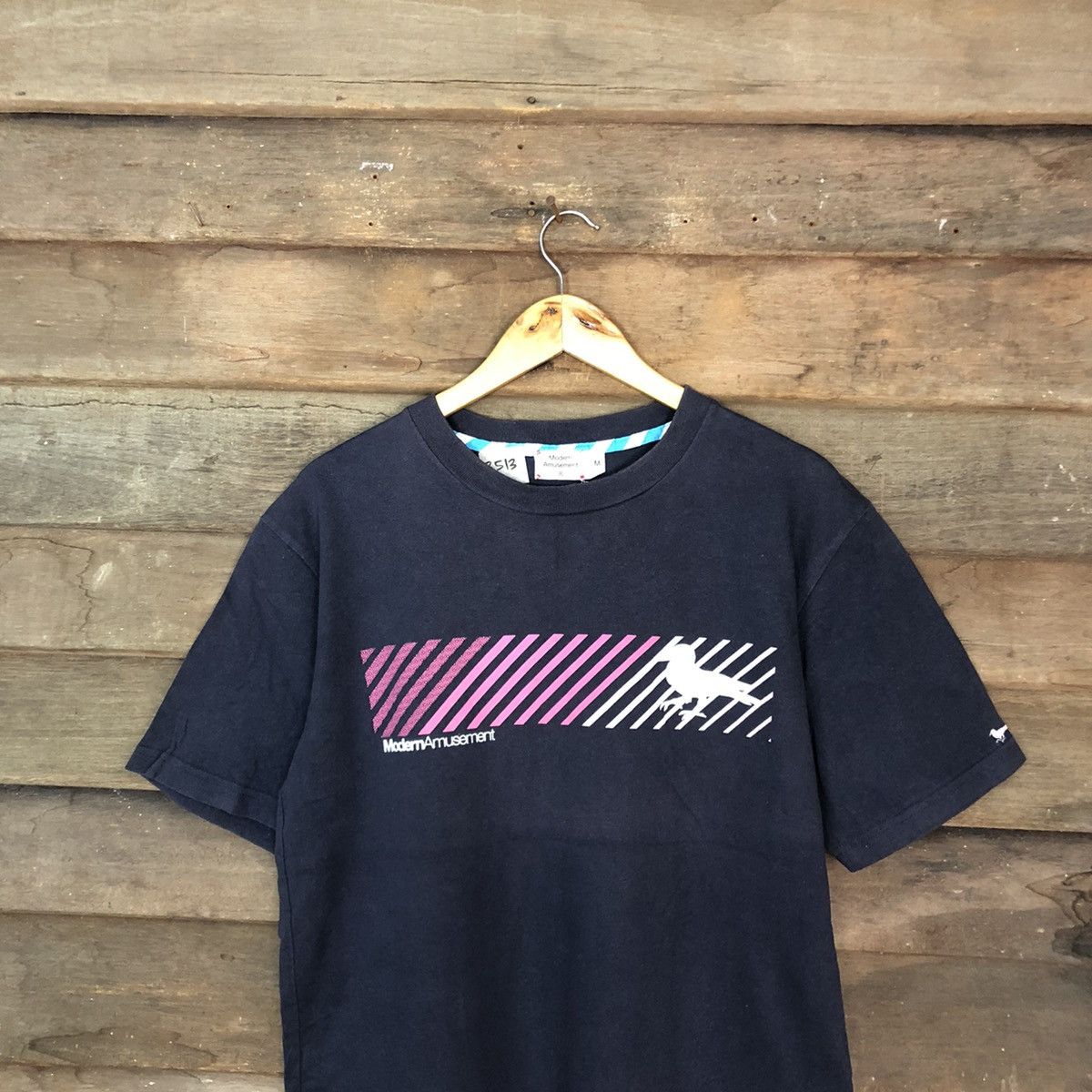 Japanese Brand × Modern Amusement Modern Amusement Black Short Sleeve Tshirt #3513 Size US M / EU 48-50 / 2 - 2 Thumbnail