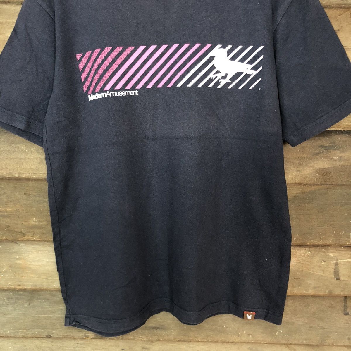 Japanese Brand × Modern Amusement Modern Amusement Black Short Sleeve Tshirt #3513 Size US M / EU 48-50 / 2 - 6 Thumbnail