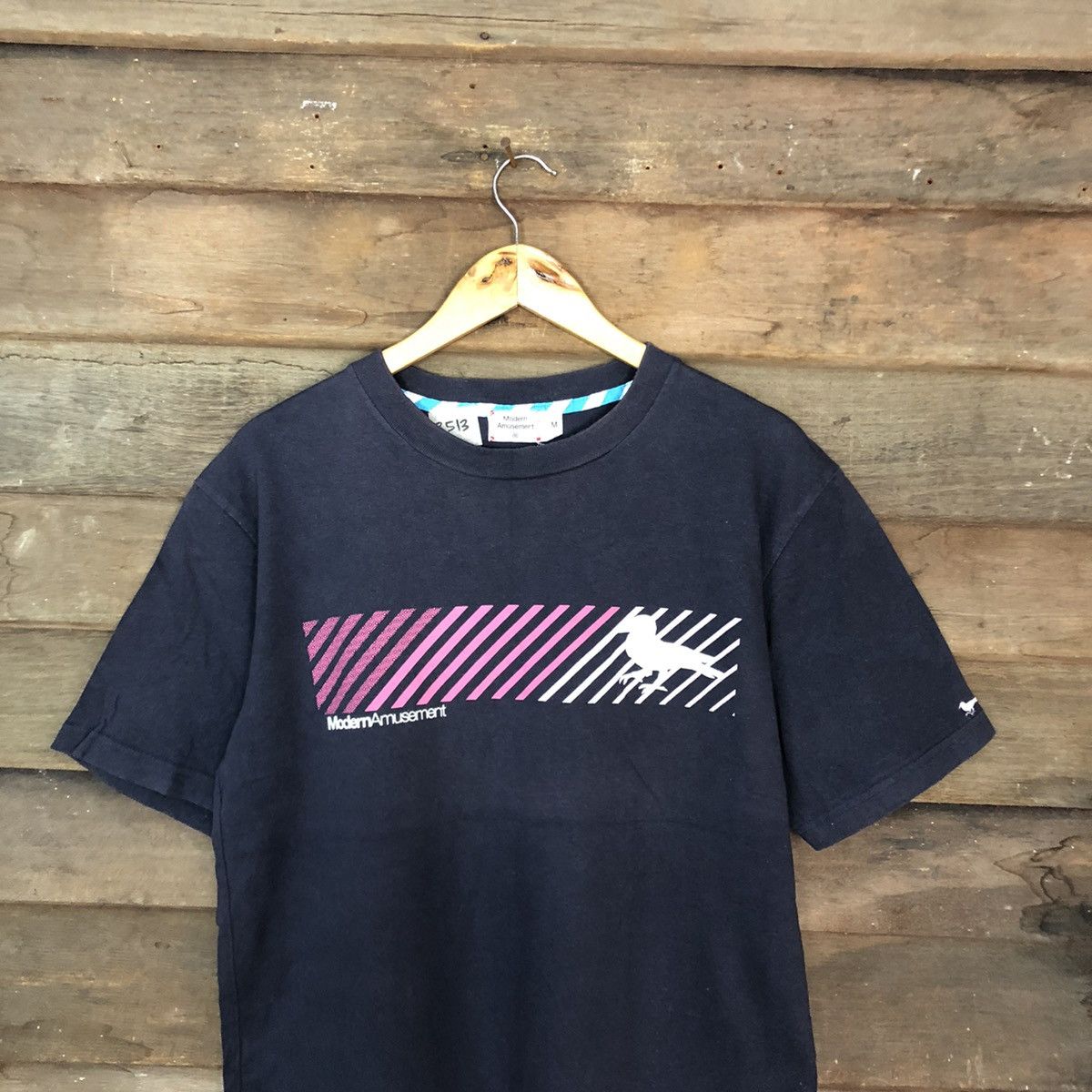 Japanese Brand × Modern Amusement Modern Amusement Black Short Sleeve Tshirt #3513 Size US M / EU 48-50 / 2 - 7 Thumbnail
