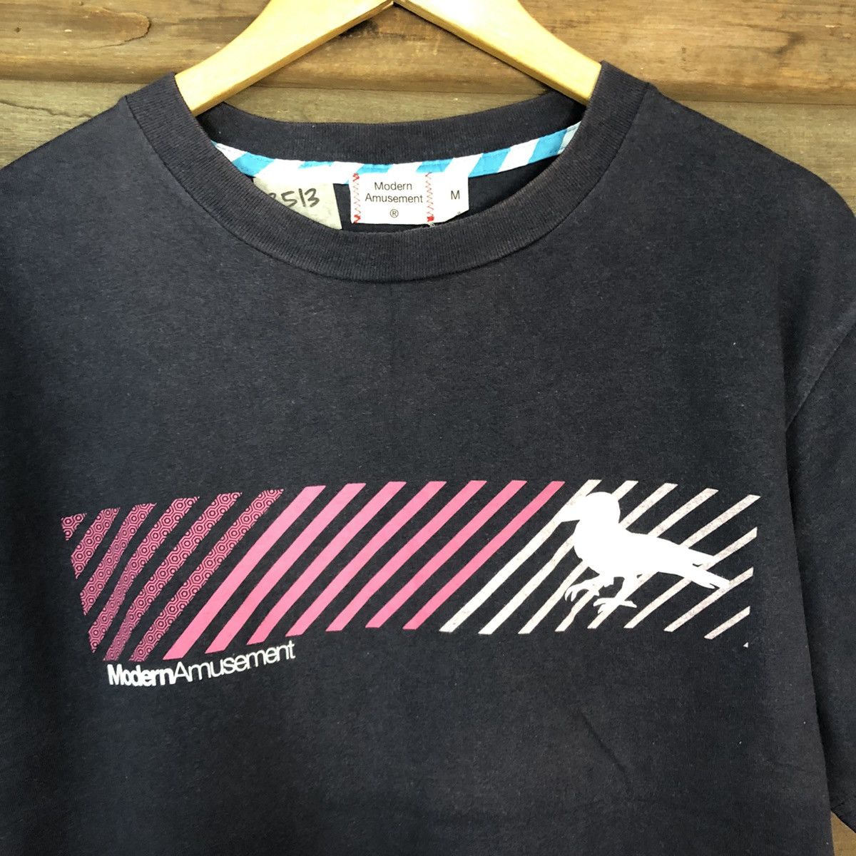 Japanese Brand × Modern Amusement Modern Amusement Black Short Sleeve Tshirt #3513 Size US M / EU 48-50 / 2 - 8 Thumbnail