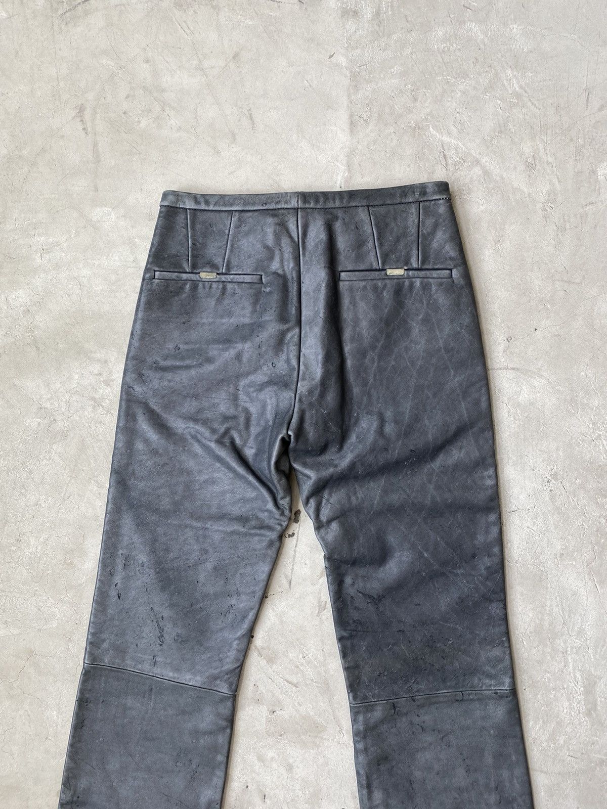 Carol Christian Poell Carol Christian Poell Leather Trousers Size US 26 / EU 42 - 7 Thumbnail