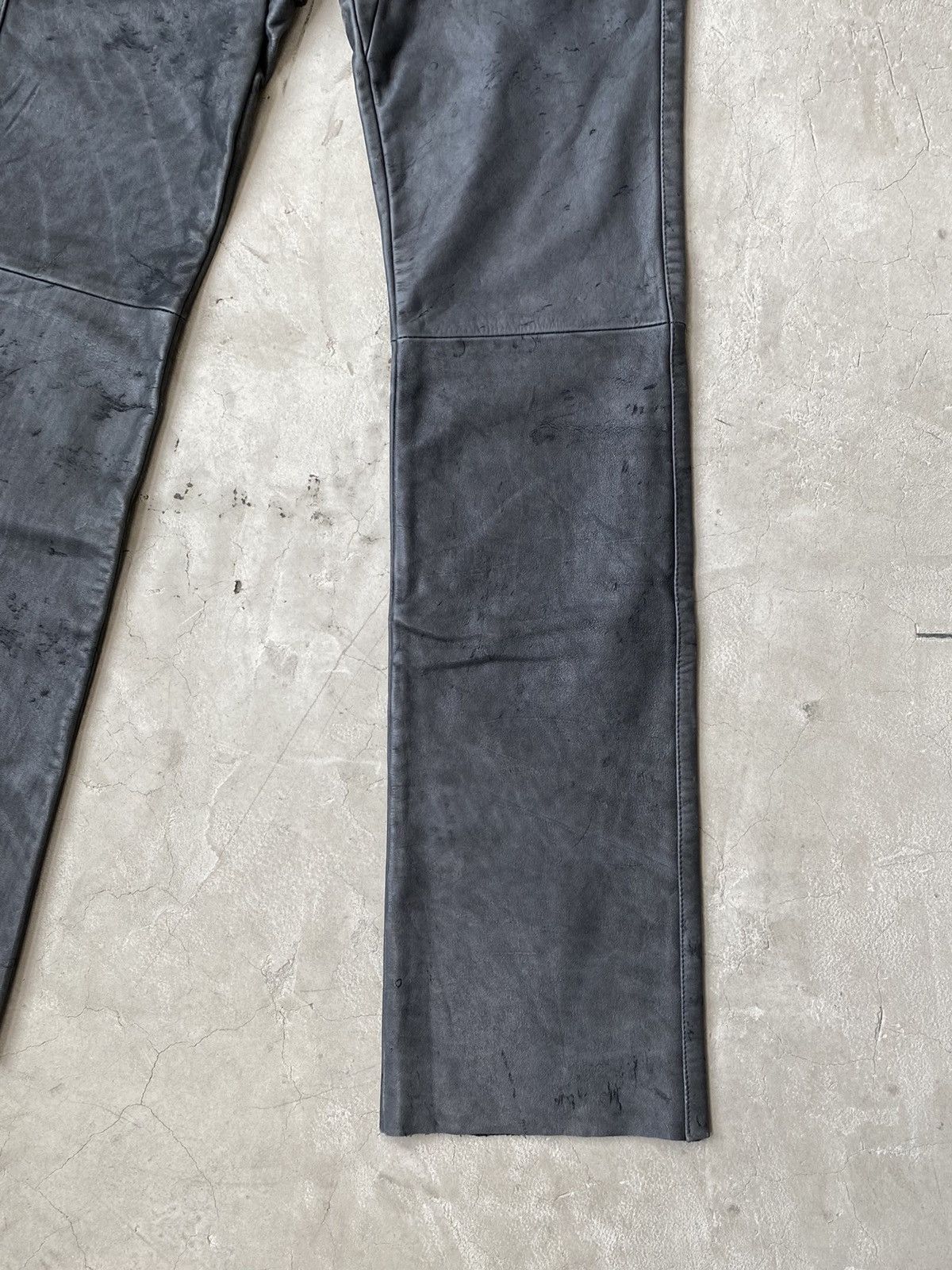 Carol Christian Poell Carol Christian Poell Leather Trousers Size US 26 / EU 42 - 5 Thumbnail