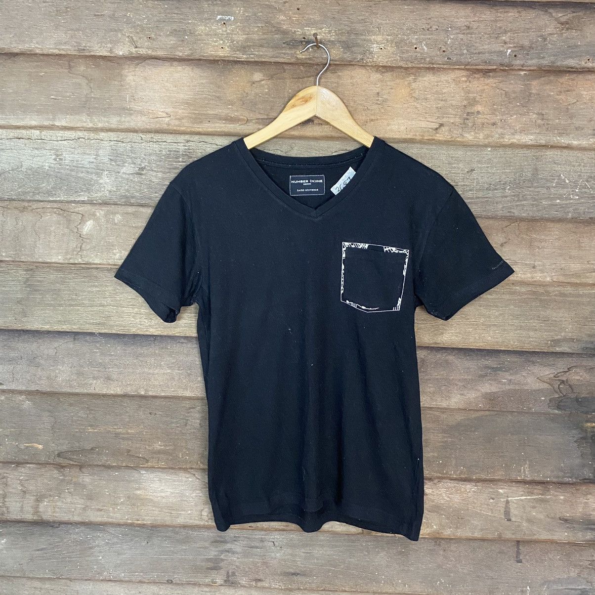 Japanese Brand Japan Number pocket Black Short Sleeve Shirt #3687 Size US M / EU 48-50 / 2 - 3 Thumbnail