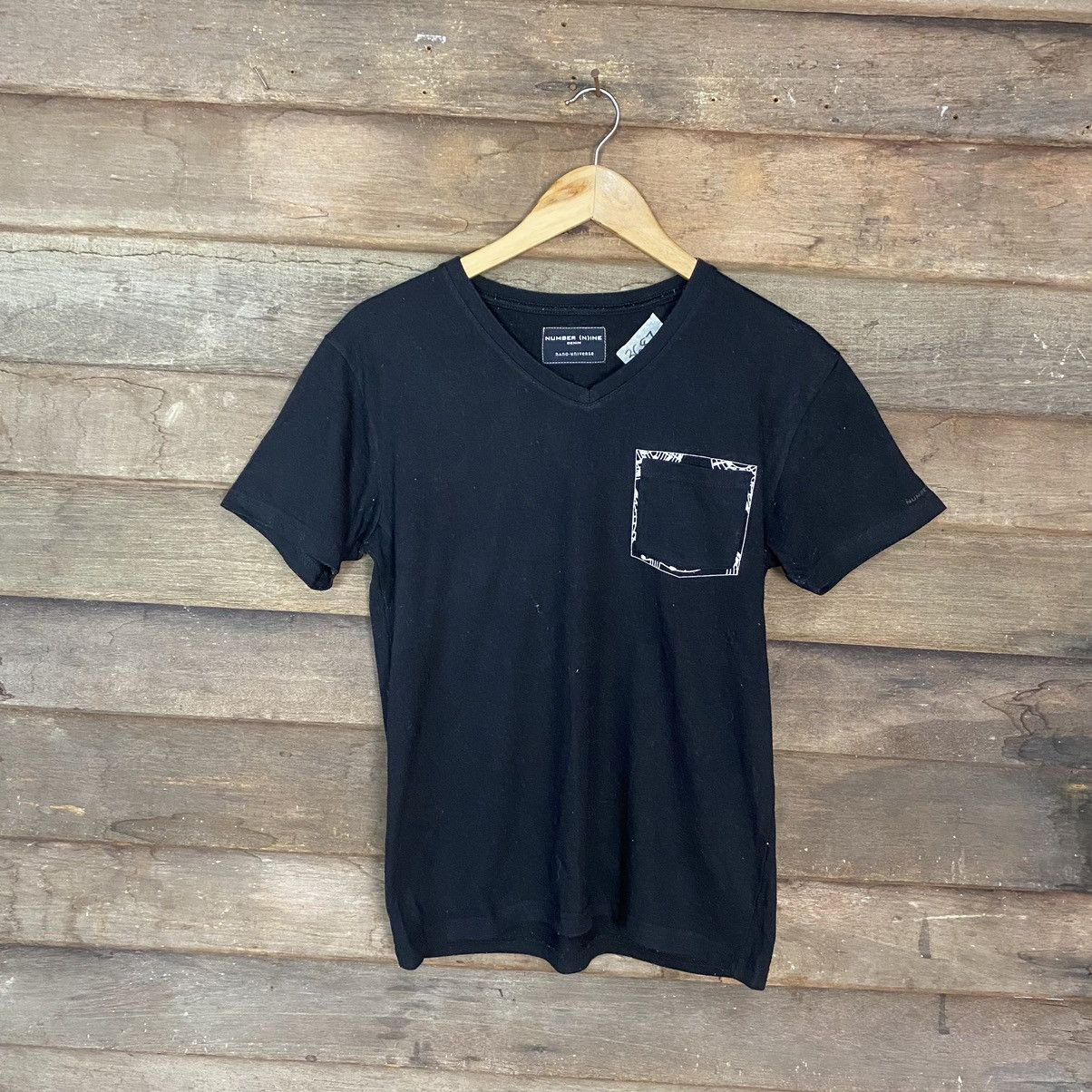 Japanese Brand Japan Number pocket Black Short Sleeve Shirt #3687 Size US M / EU 48-50 / 2 - 1 Thumbnail