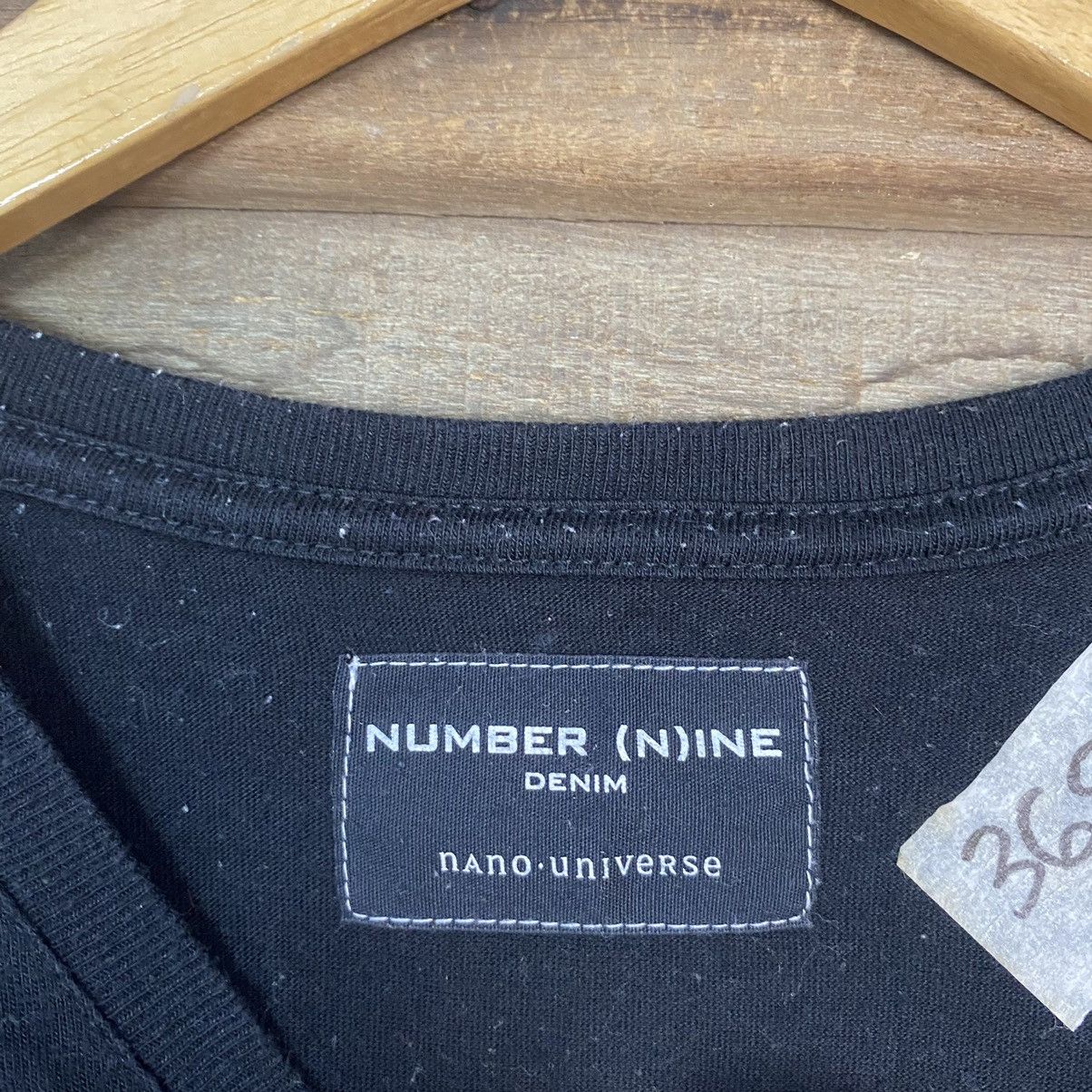Japanese Brand Japan Number pocket Black Short Sleeve Shirt #3687 Size US M / EU 48-50 / 2 - 9 Thumbnail