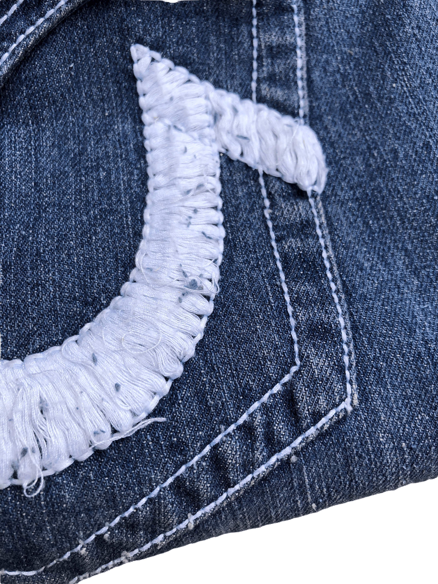 True Religion × Vintage Vintage True Religion Jeans Size 38 'SKULL TAB' Blue Size US 38 / EU 54 - 10 Thumbnail