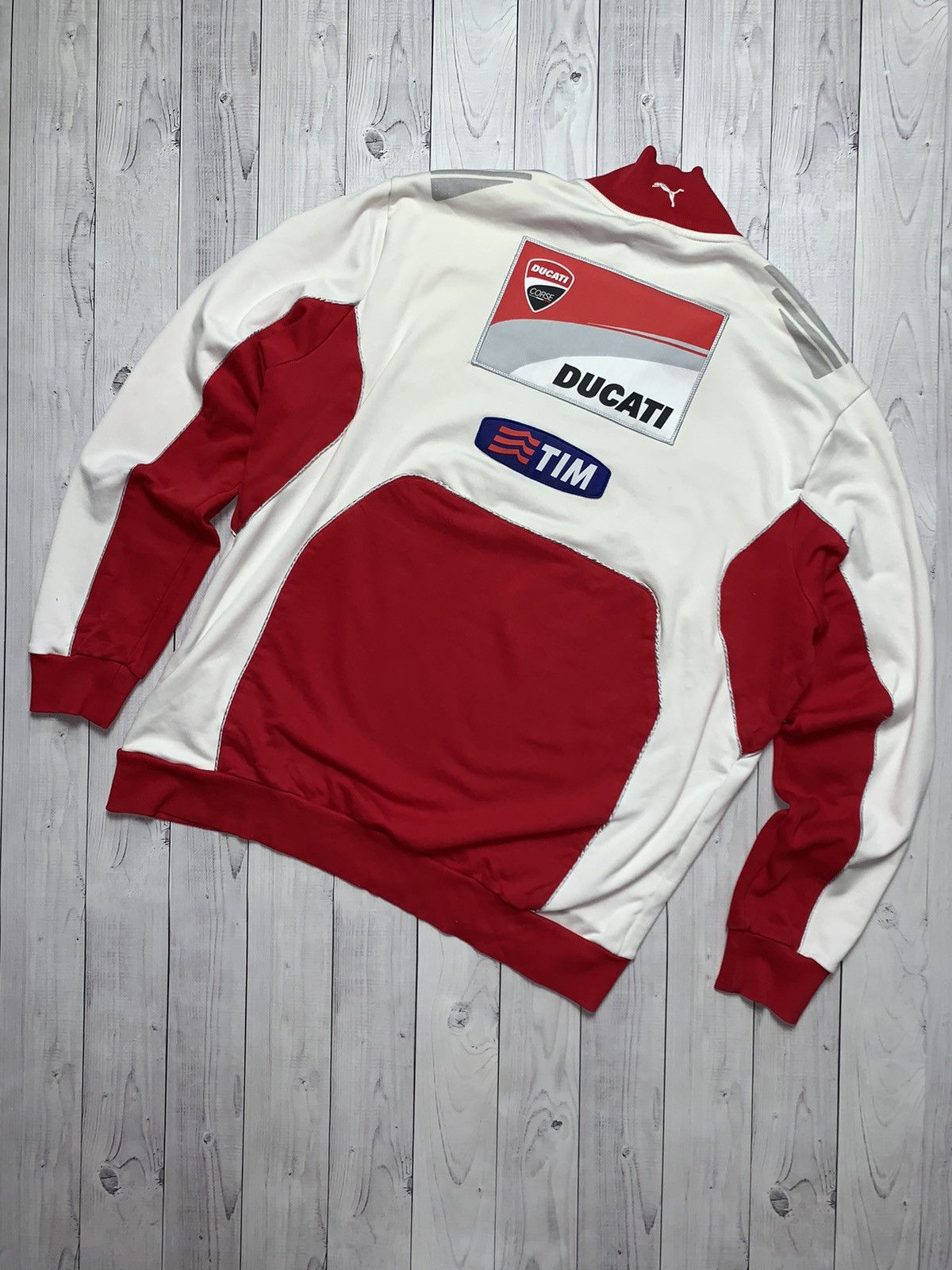 Ducati × Vintage Vintage Ducati Moto fleece jacket Puma logo size XXL Size US XXL / EU 58 / 5 - 2 Thumbnail