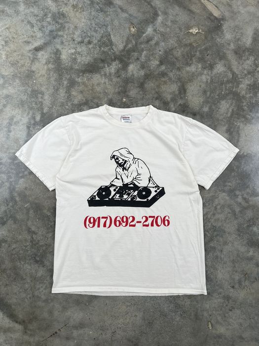 Call Me 917 OG Call me 917 x Know Wave DJ Grim Reaper Tee White