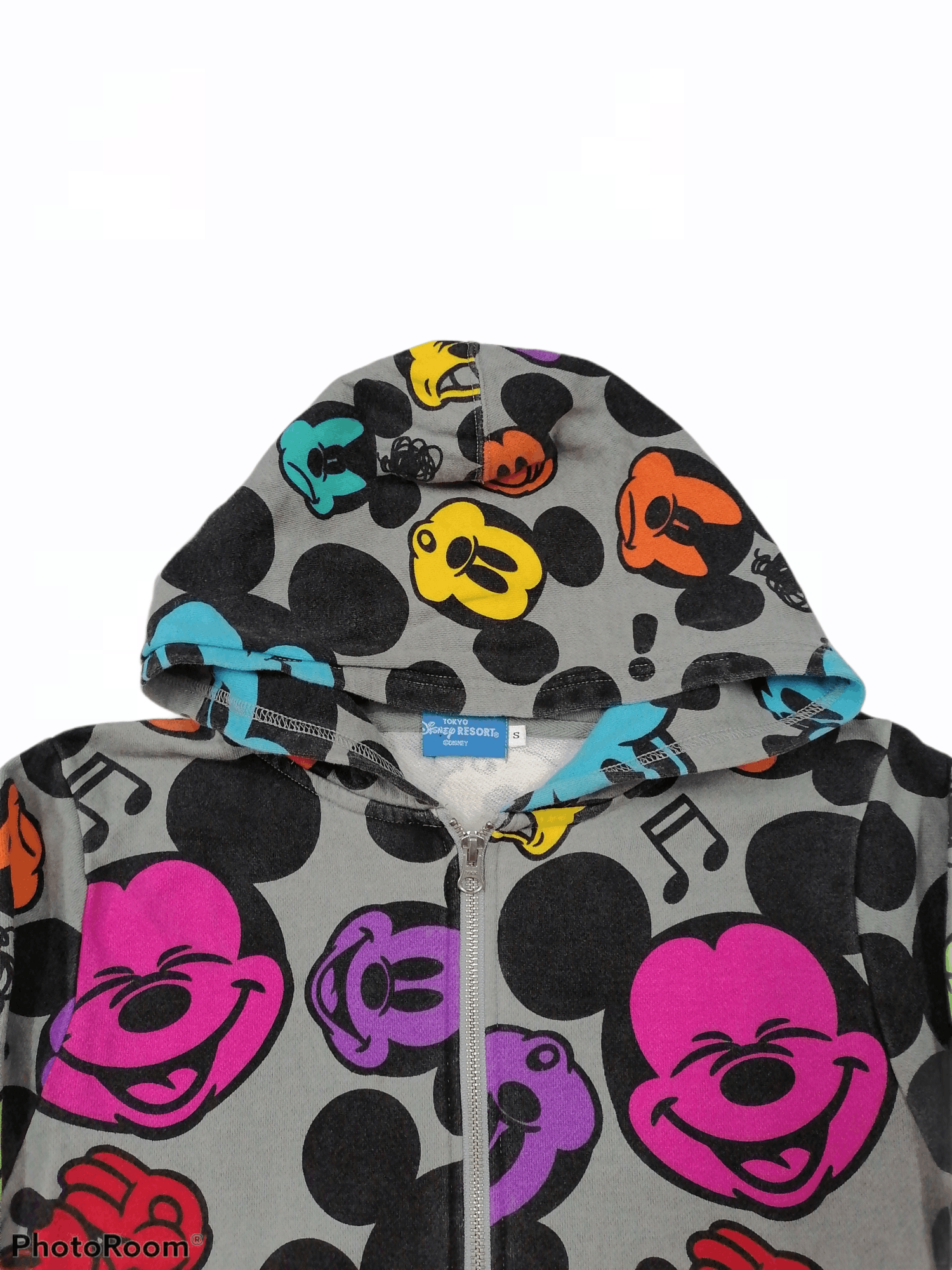 Cartoon Network × Disney × Mickey Mouse Mickey Mouse Multicolour Allover Printed Zipper Hoodies Size US S / EU 44-46 / 1 - 2 Thumbnail