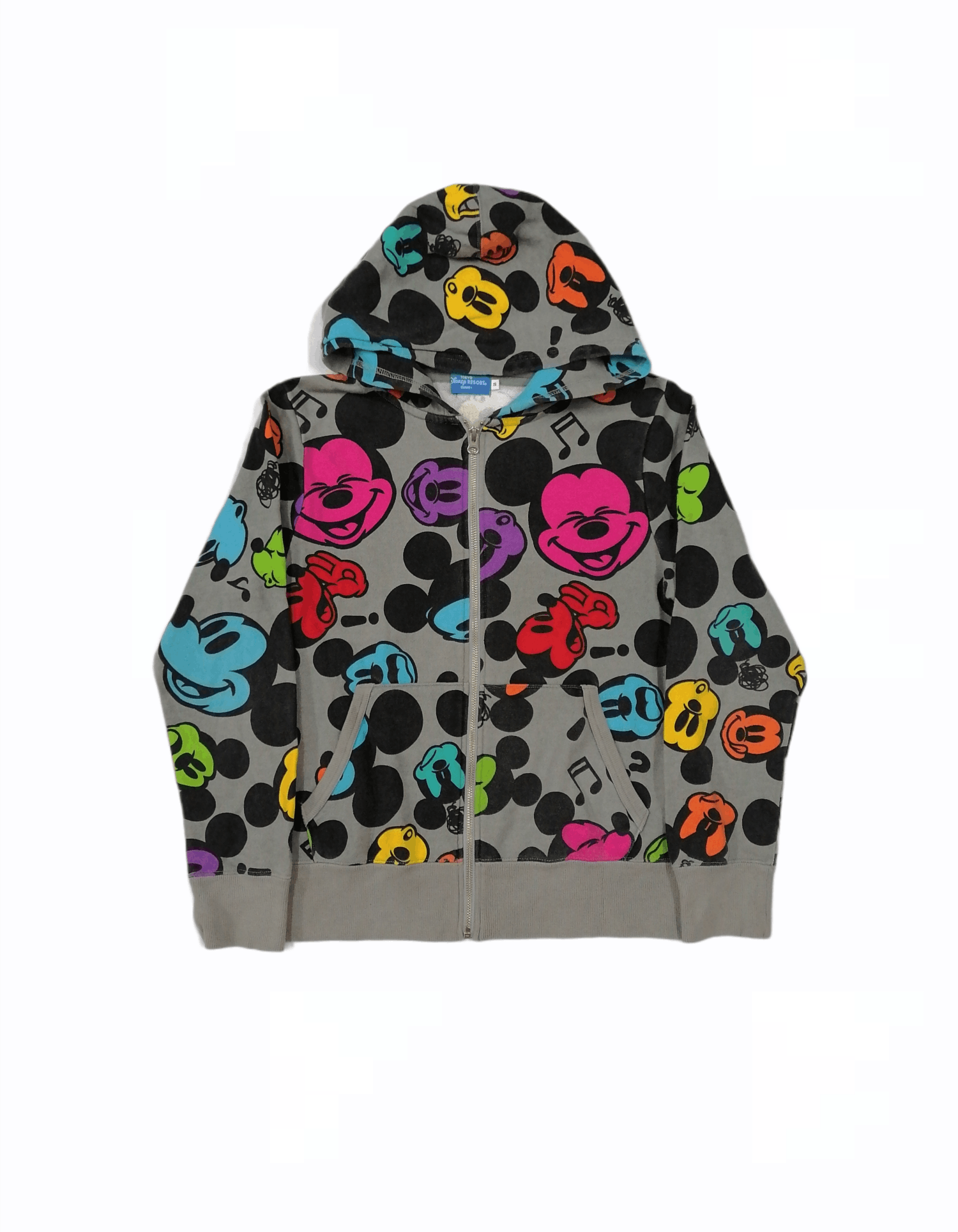 Cartoon Network × Disney × Mickey Mouse Mickey Mouse Multicolour Allover Printed Zipper Hoodies Size US S / EU 44-46 / 1 - 1 Thumbnail