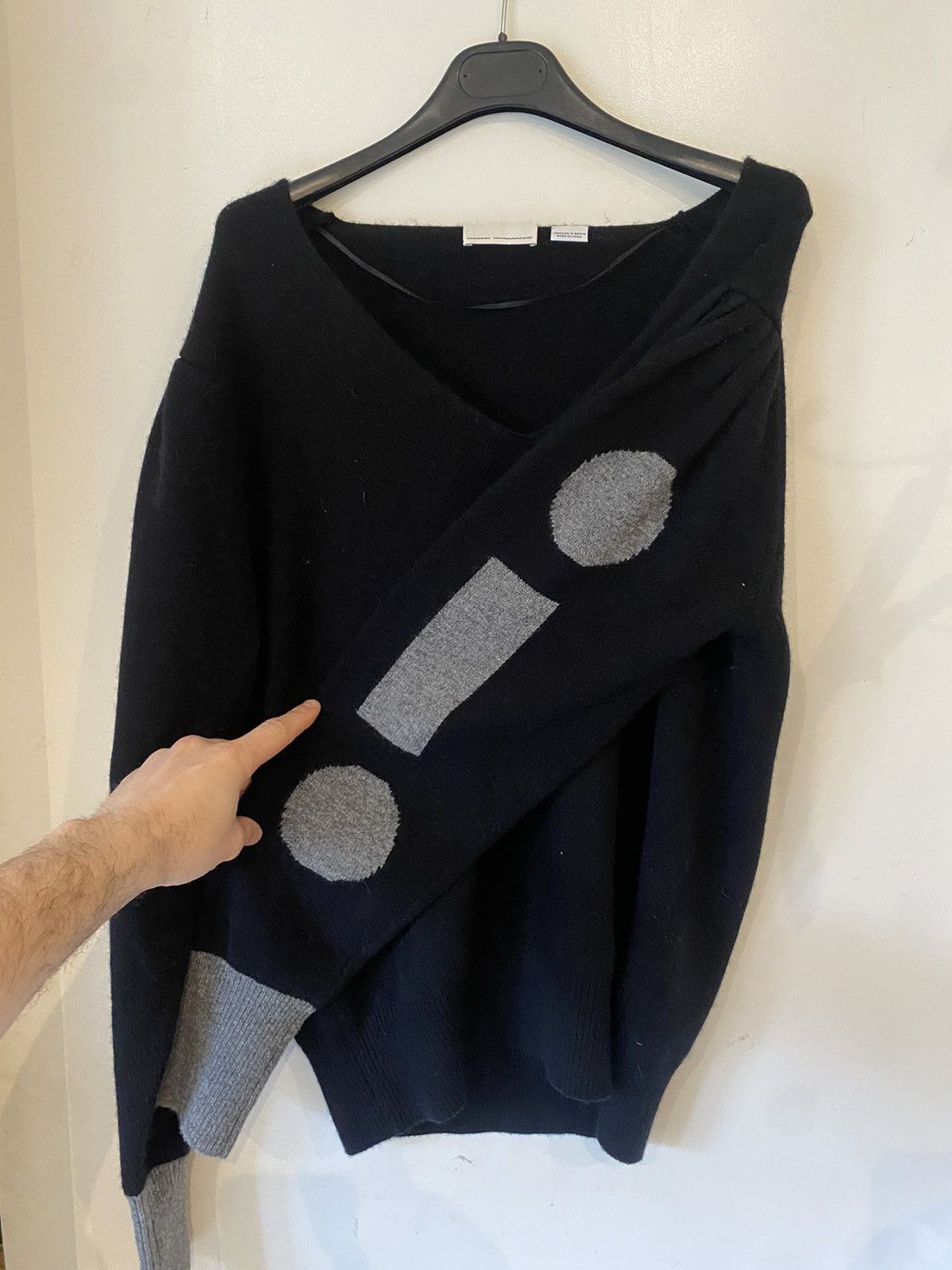 Random Identities Cashmere Shape Sweater | Grailed