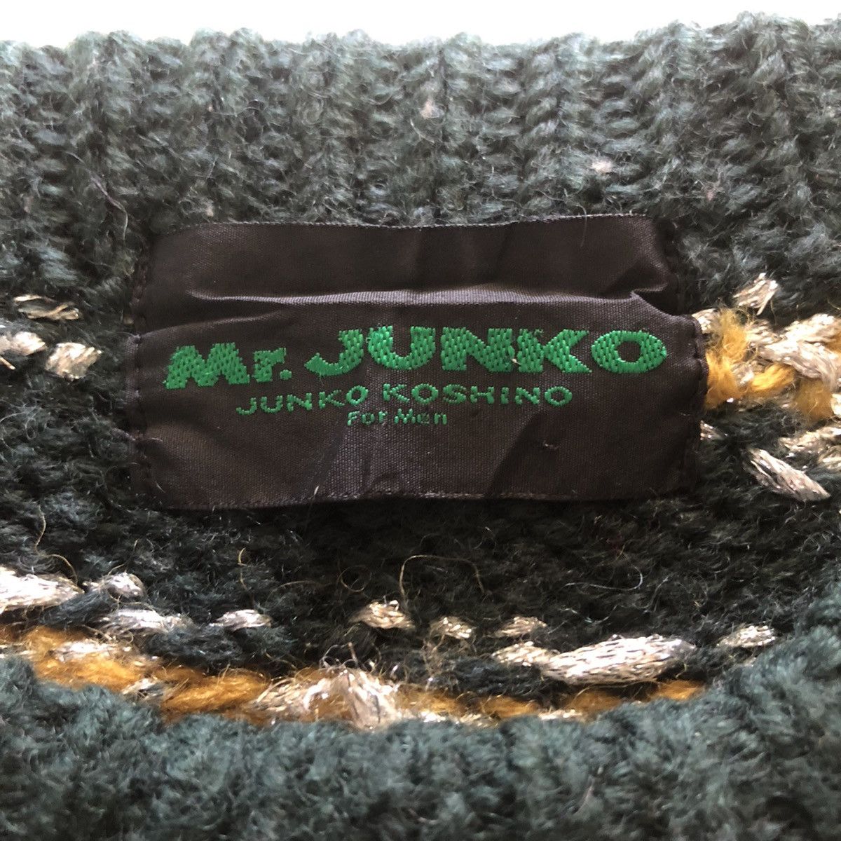 Japanese Brand × Mr. Junko × Other Mr Junko Junko Koshino For Men Knitwear/Sweatshirt Size US L / EU 52-54 / 3 - 5 Thumbnail