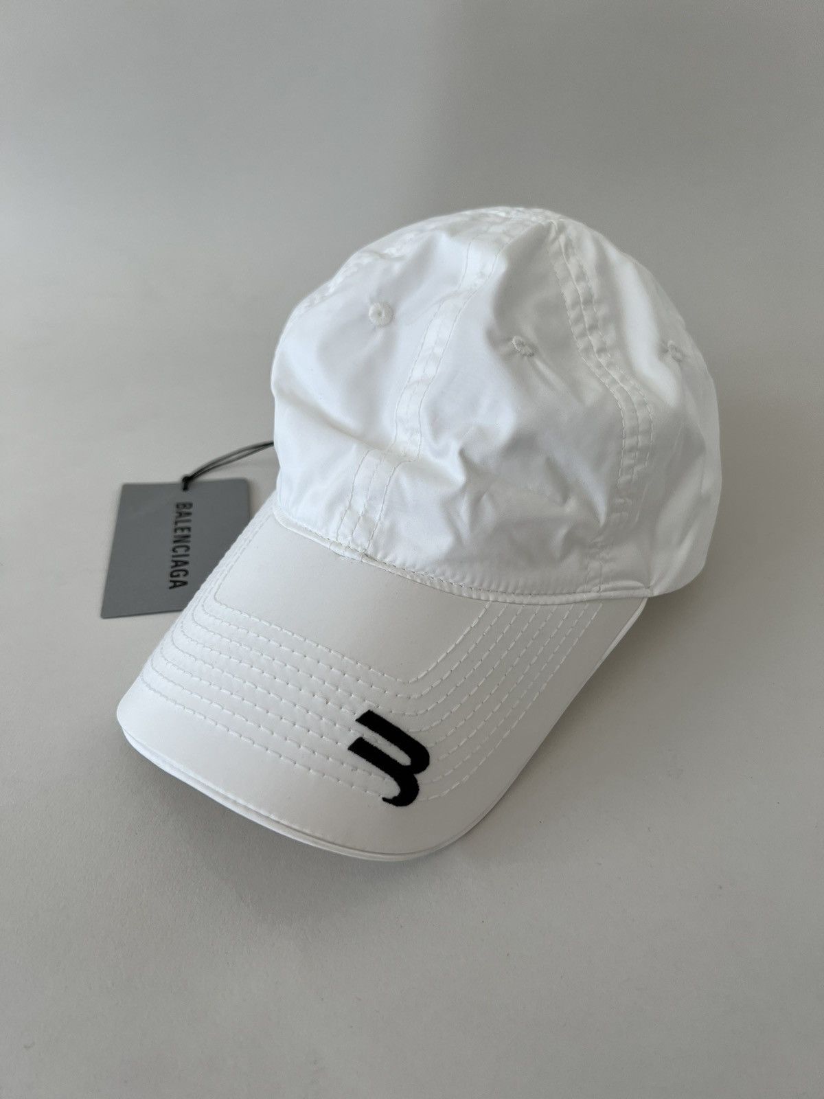 NWT Balenciaga Nylon Logo Cap