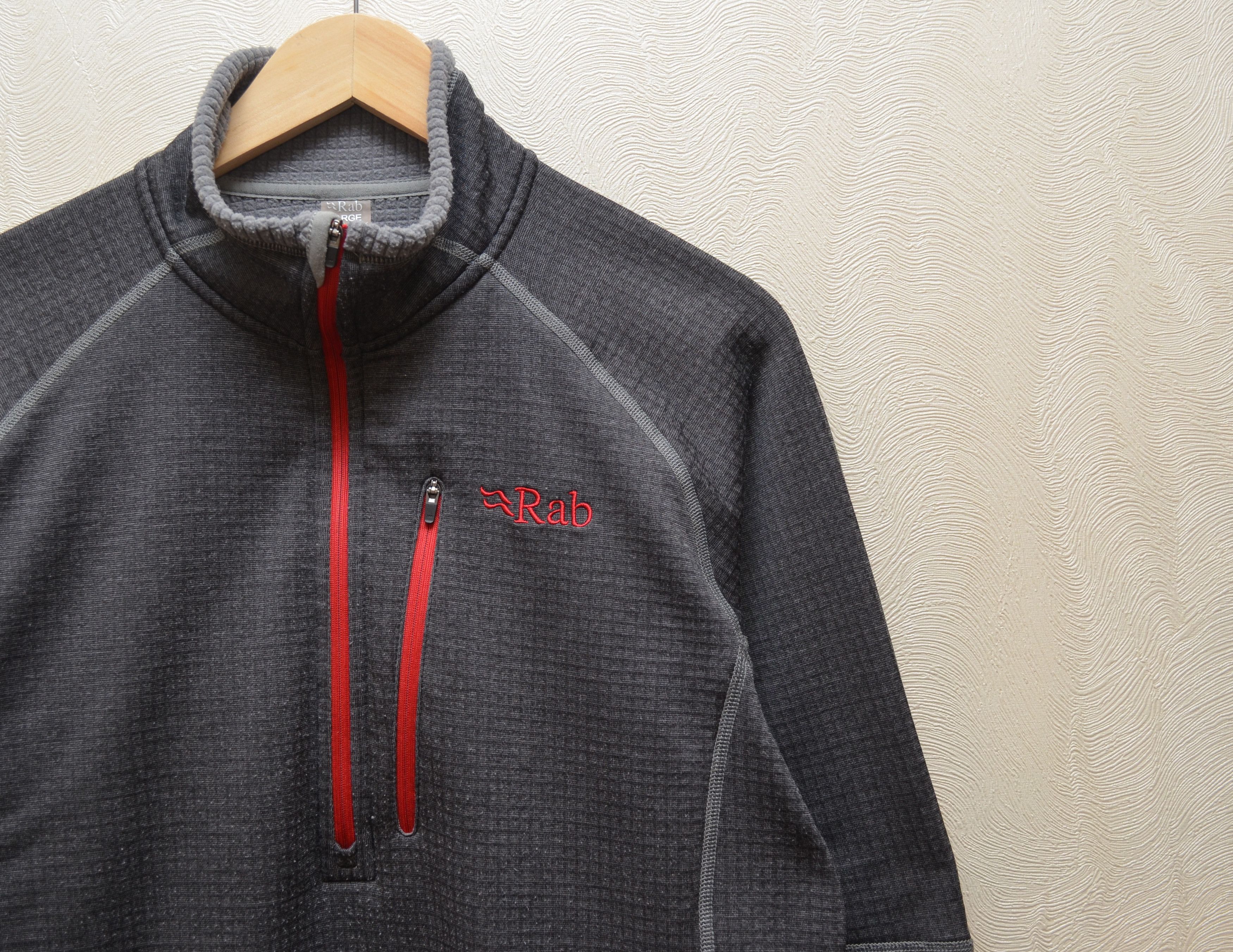 Rab RAB Nucleus Pull-on Fleece Jacket Size S Grey Size US S / EU 44-46 / 1 - 3 Thumbnail