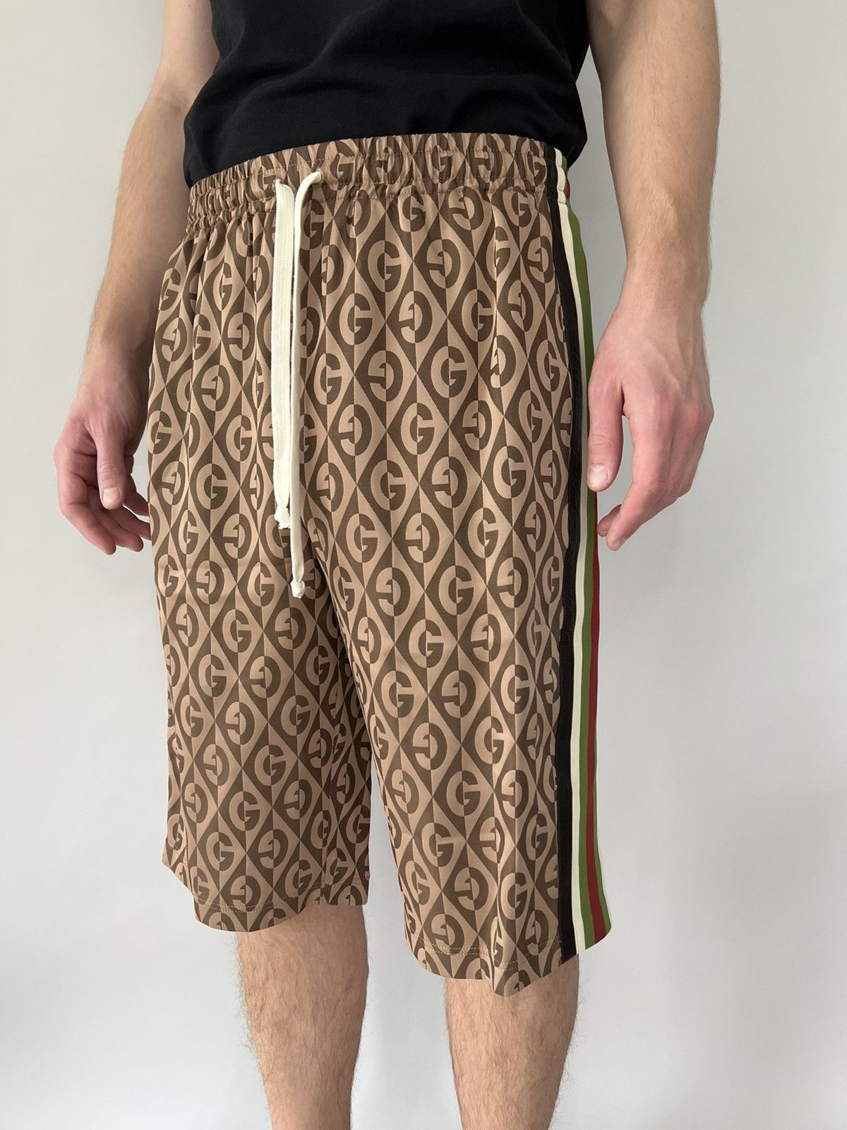 Gucci Gucci Monogram Shorts Size US 32 / EU 48 - 2 Thumbnail