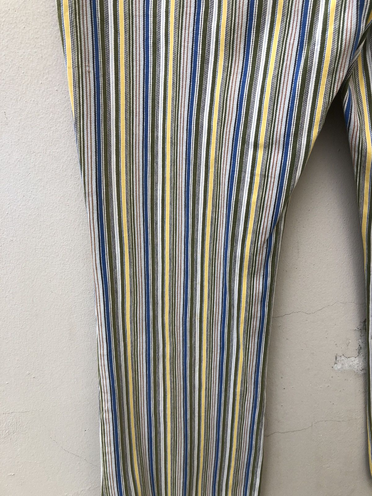 Nicole Club 90s Nicole Club Japan Psychedelic Striped Jeans Flare Pant Size US 28 / EU 44 - 18 Thumbnail