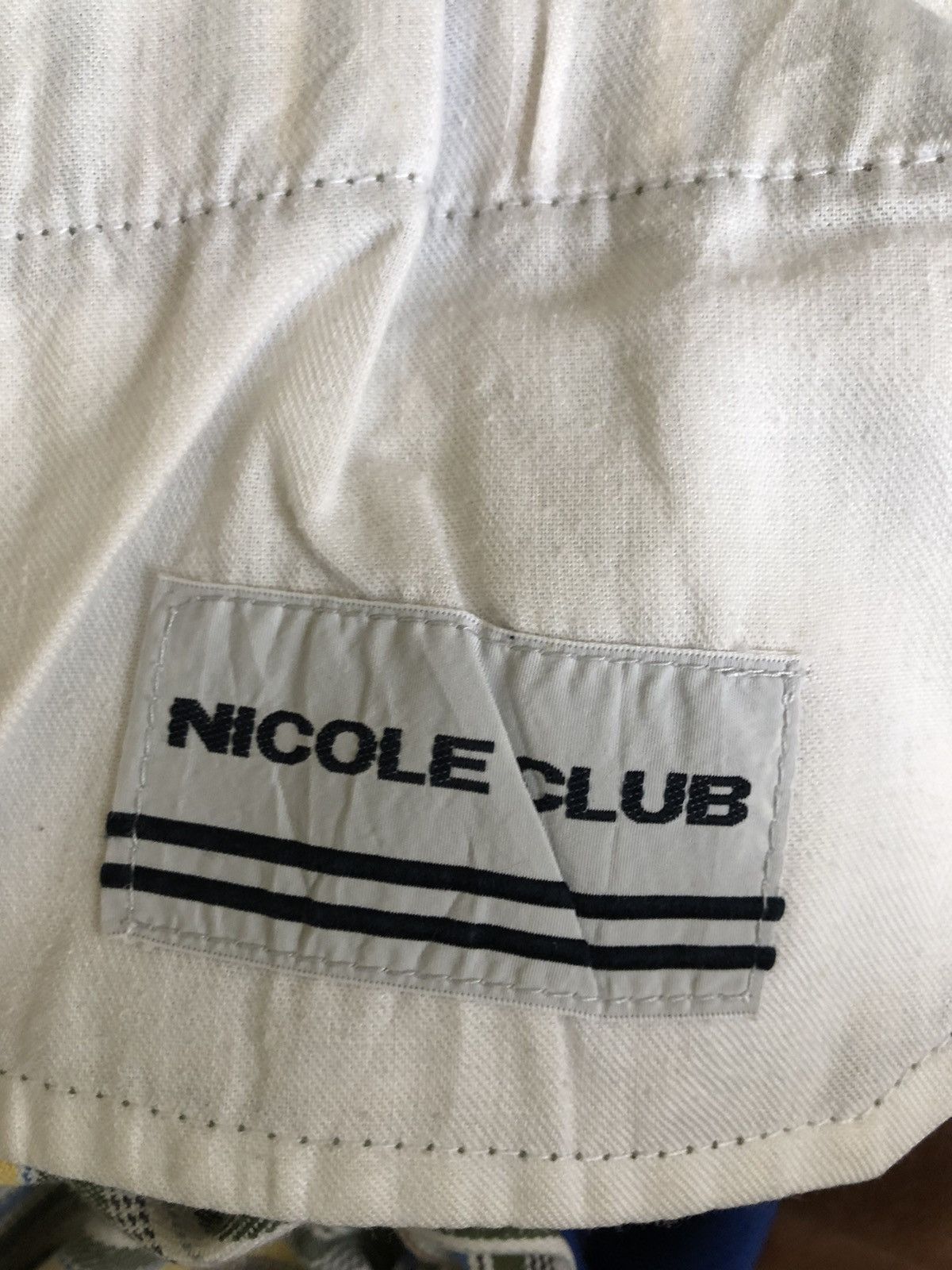Nicole Club 90s Nicole Club Japan Psychedelic Striped Jeans Flare Pant Size US 28 / EU 44 - 23 Thumbnail
